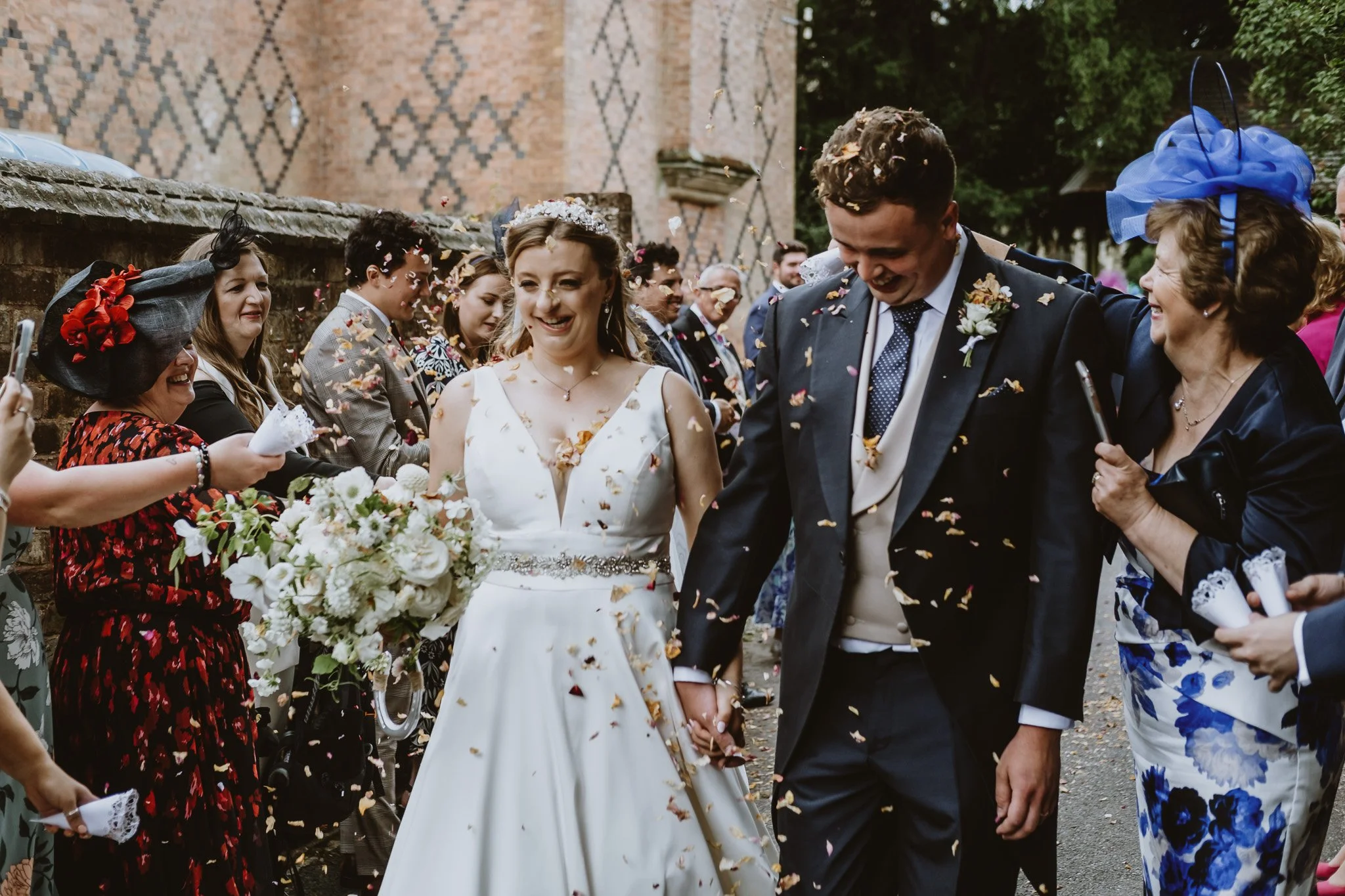 A Relaxed Staffordshire Wedding at Abbots Bromley Church and a Farm Reception