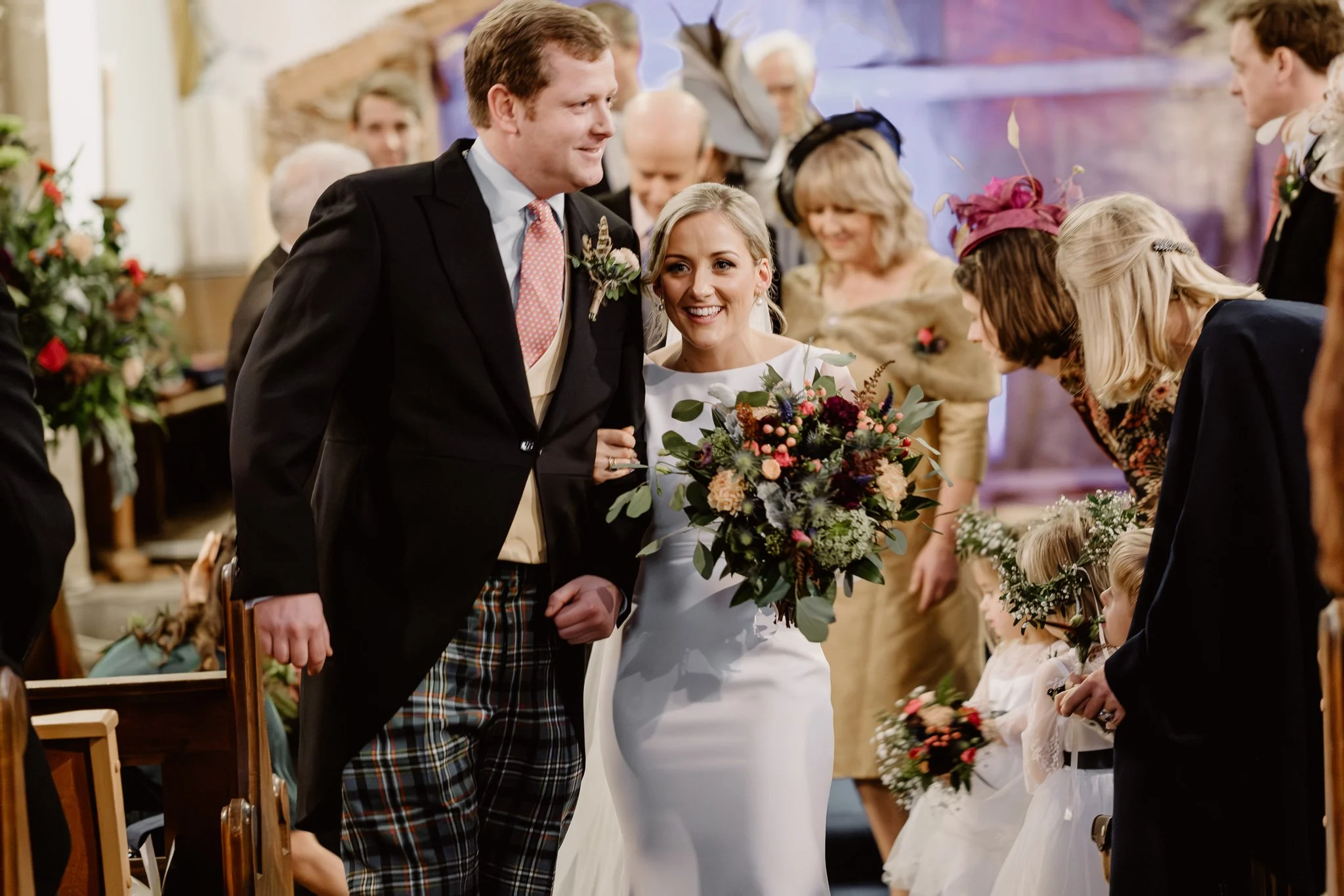 A Refined Winter Wedding in Ely | Emma &amp; Charles at St Mary’s Church