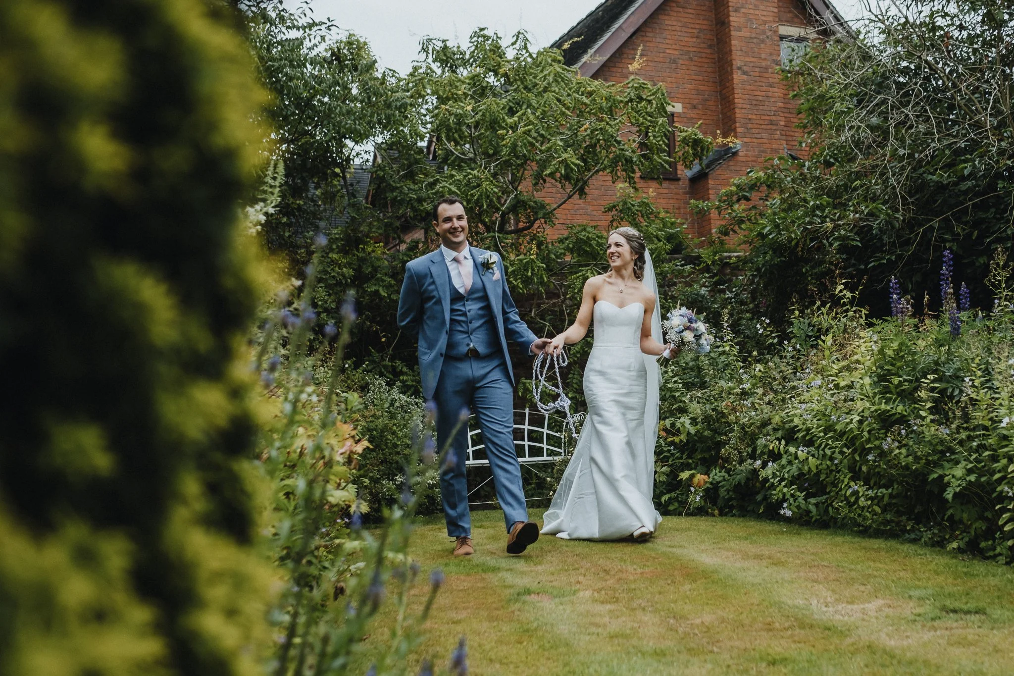 A Beautiful Handfasting Wedding Celebration at a Family Farm in Shropshire