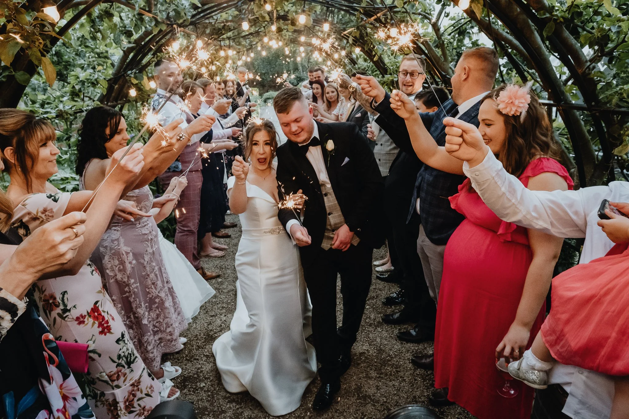 A May Wedding at The Walled Garden, Beeston