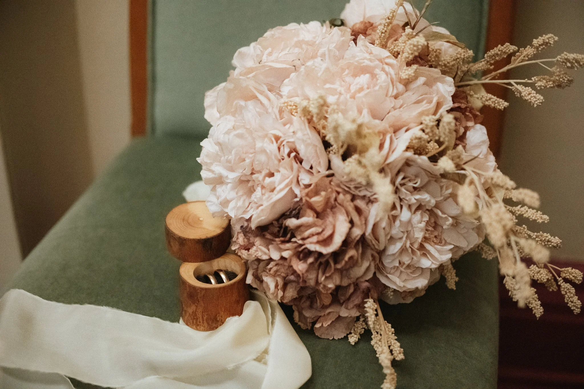Wedding details from a micro wedding at Coalville Registry Office