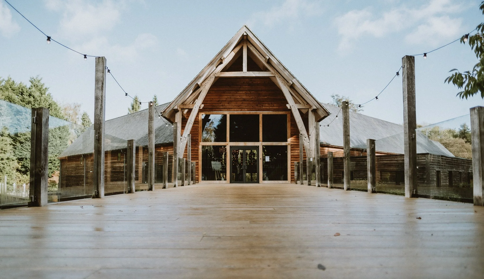 The front exterior of the Mill Barns in Shropshire