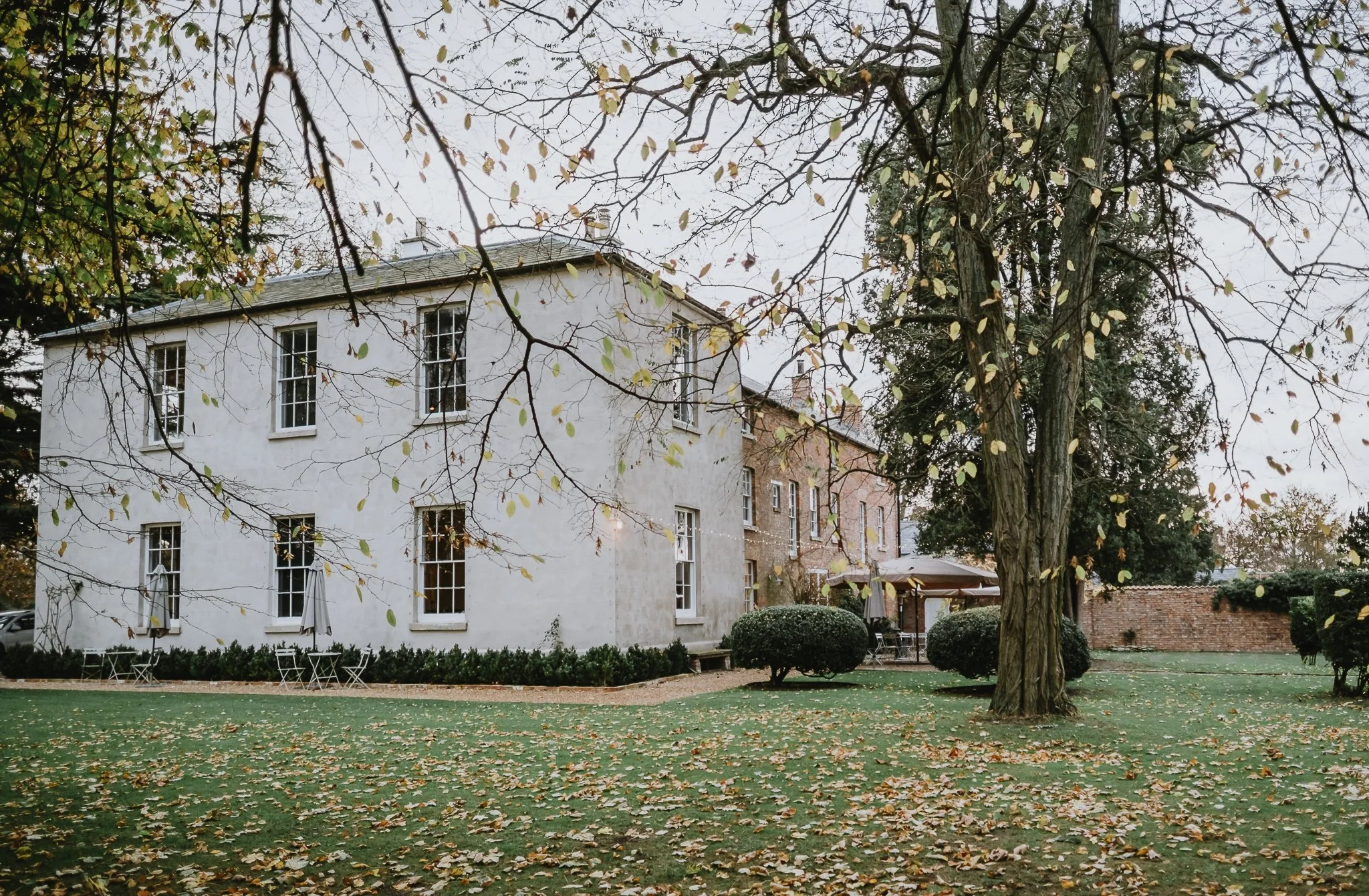 Exterior of Aswarby Rectory wedding venue