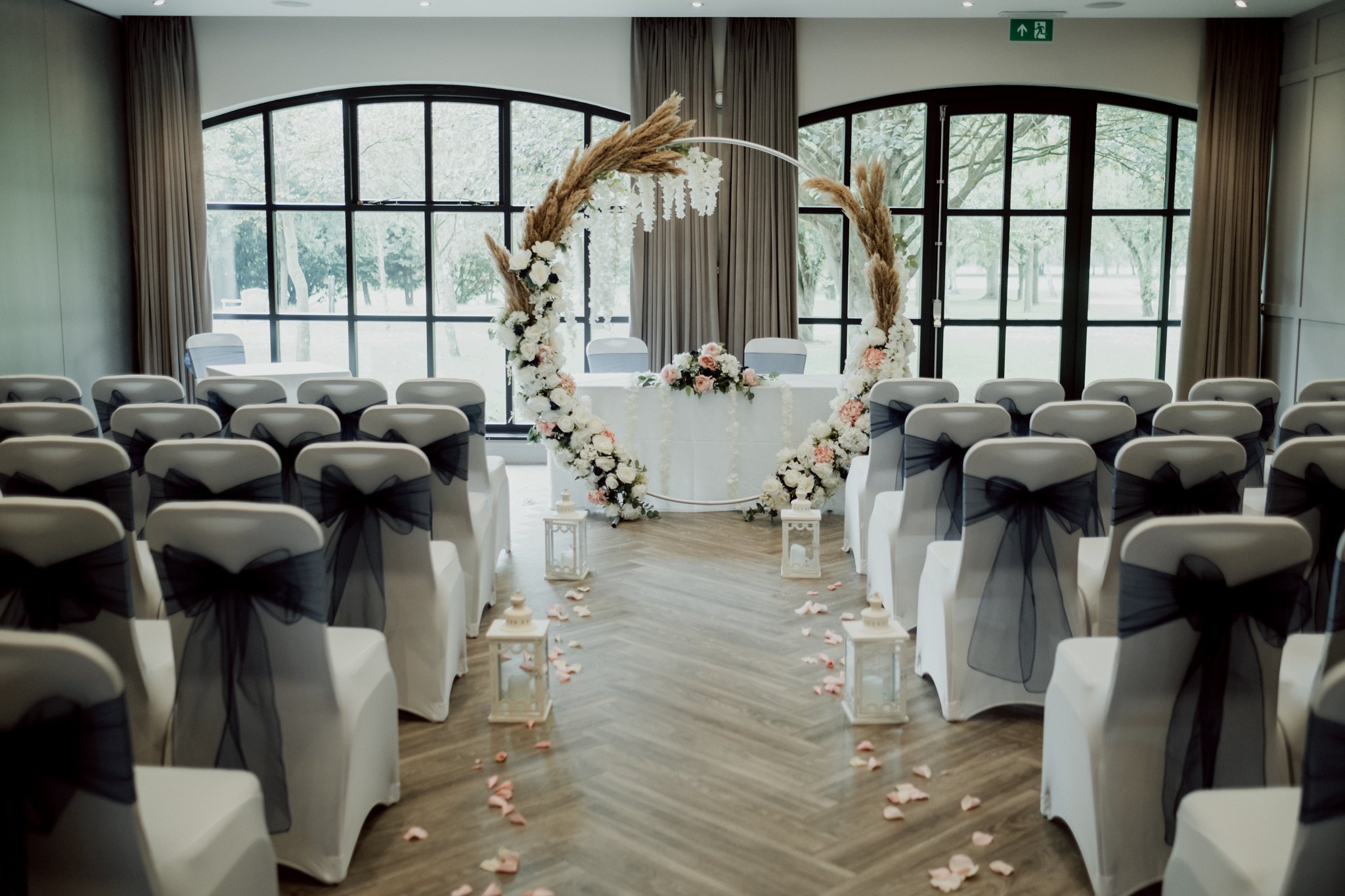 ceremony room at the Pavilion at Branston Golf Club
