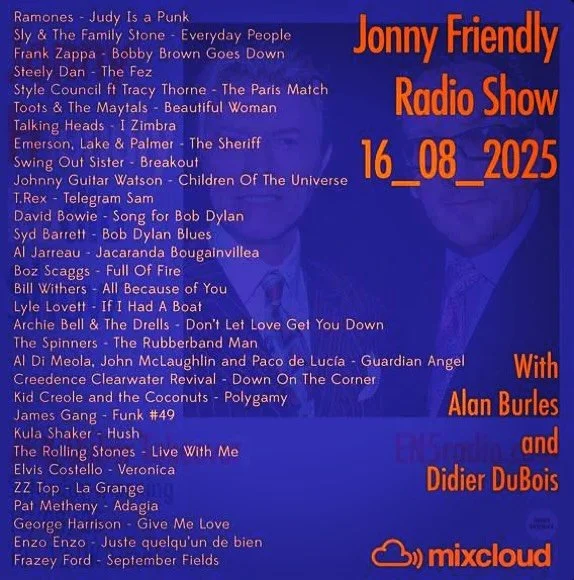 This week&rsquo;s JFRS with @alanburles and Didier in our Brittany studio 🇫🇷⚜️📻🎶
#americana #reggae #jazz #rock #countrymusic #funk #folk #soul #altcountry #rocknroll #AfroBeat #blues #swing #aor #northernsoul #yachtrock #newwave #rnbmusic #folk 