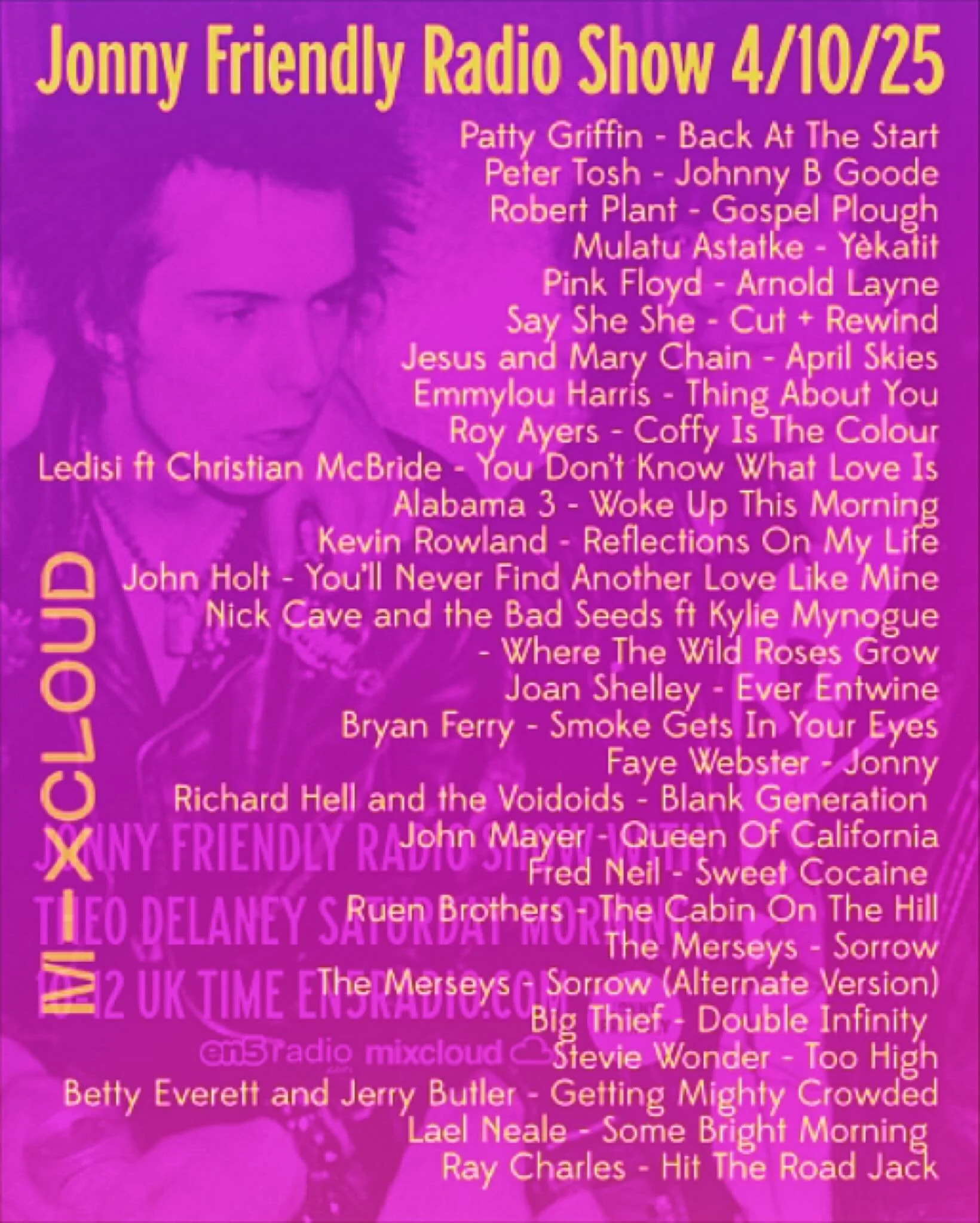 Today&rsquo;s show in essence - it&rsquo;s on #mixcloud 🙏🏻✌🏻❤️
#americana #reggae #jazz #rock #countrymusic #funk #folk #soul #altcountry #rocknroll #AfroBeat #blues #swing #aor #northernsoul #yachtrock #newwave #rnbmusic #folk #raregroove #indie 