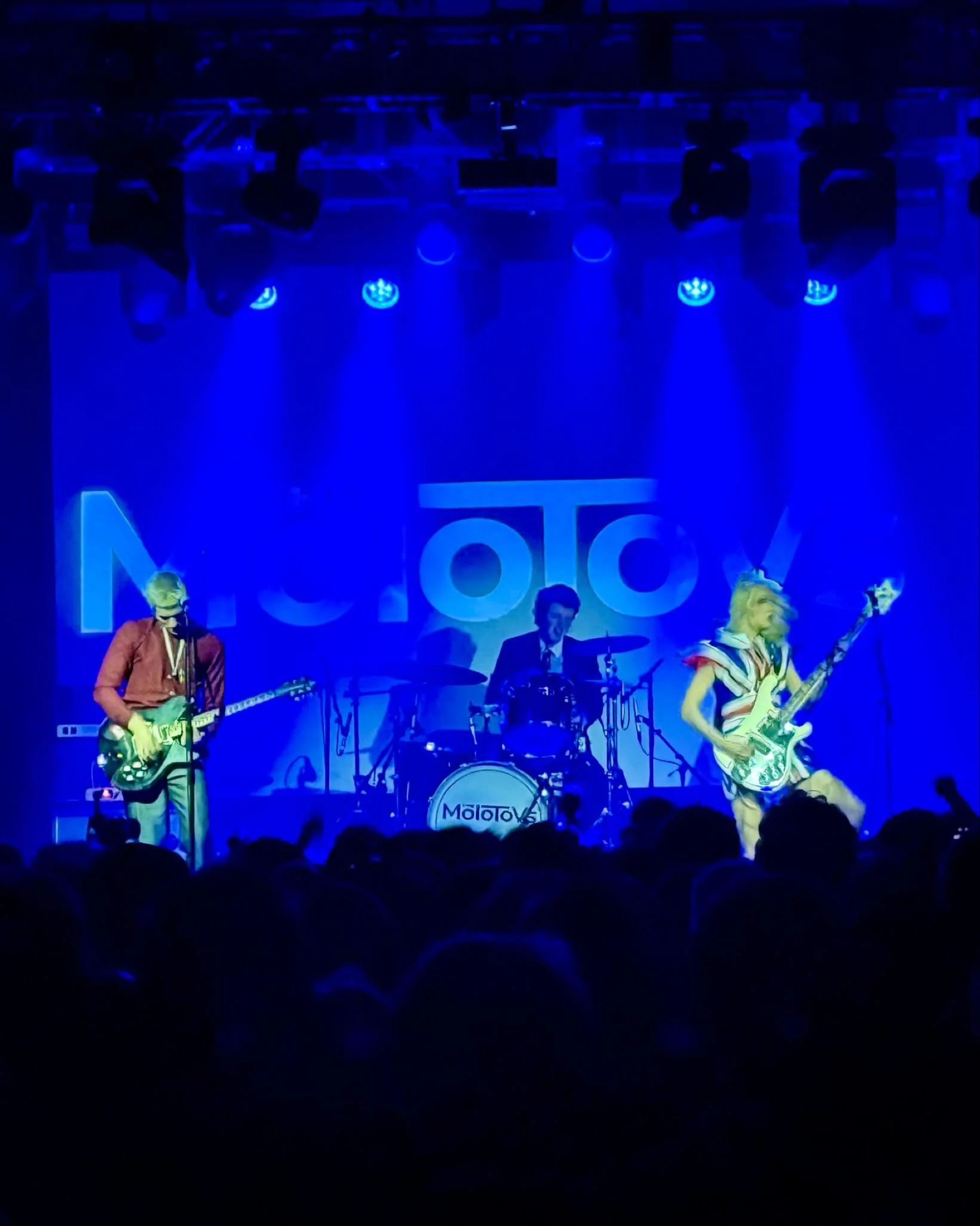 The extremely exciting @themolotovs at a sold out Electric Ballroom tonight. 🎵‼️🙌🏻😵&zwj;💫