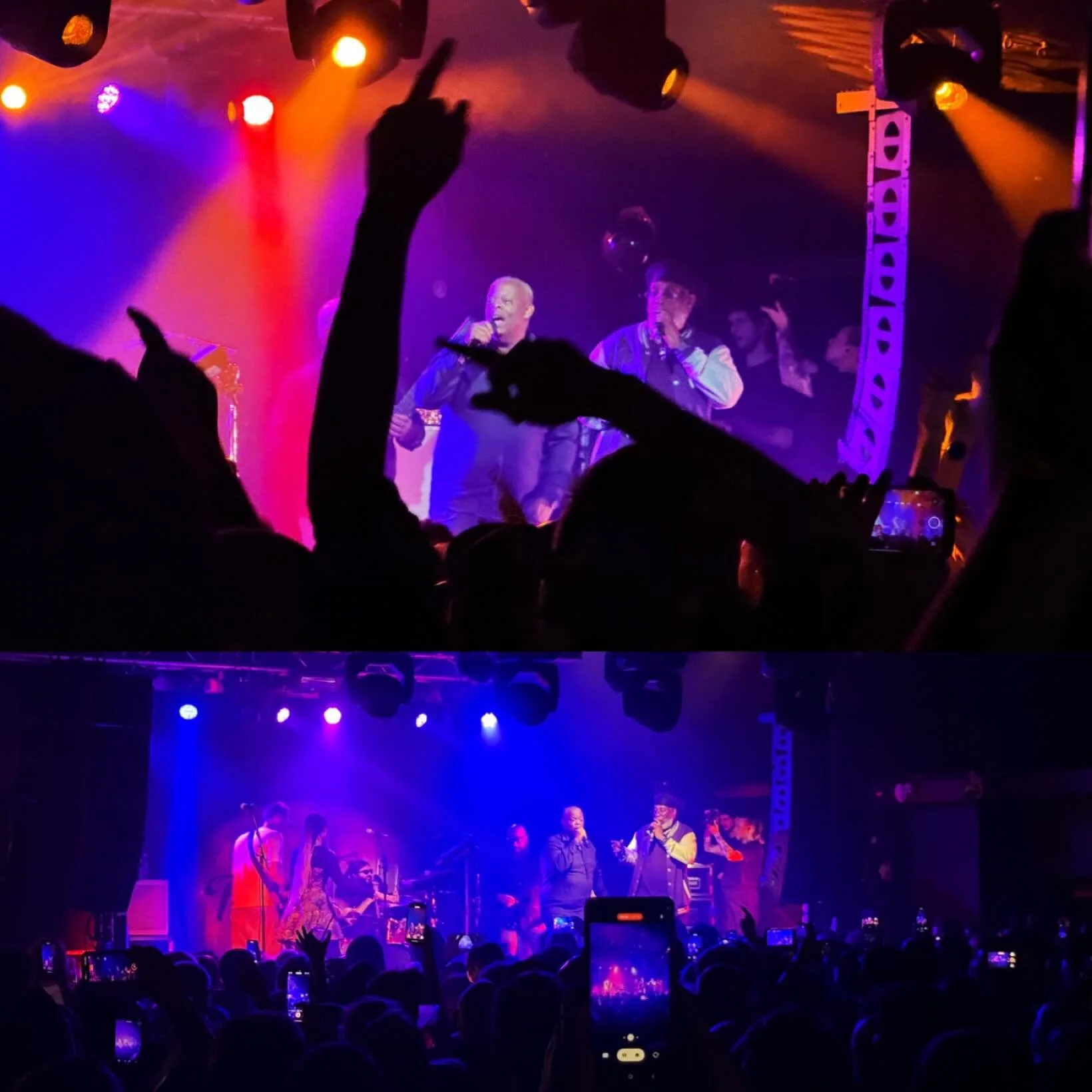 The original @tippairie and @original_horseman, mesmerising tonight at The Garage @theskints sell out show. Great night 🙌🏻