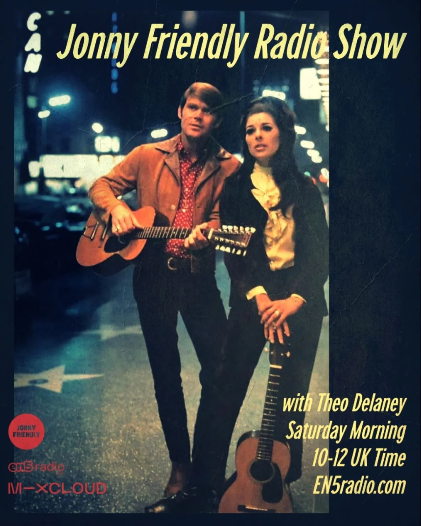 🎶&ldquo;&hellip;You&rsquo;ll cry at commercials&hellip;&rdquo;🎶

📻en5radio.com
⏰ Saturday 1000-1200 UK Time
@jonnyfriendlyradioshow with @theodelaney
#mixcloud

#americana #reggae #jazz #rock countrymusic funk folk soul altcountry rocknroll AfroBe