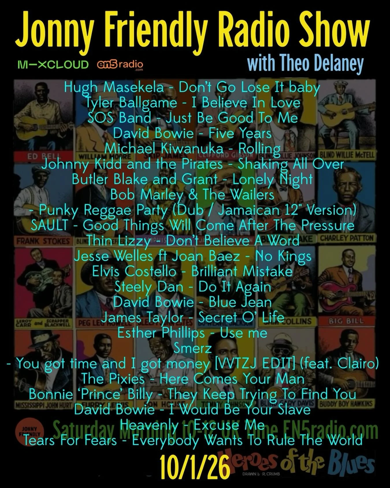 Today&rsquo;s show - it&rsquo;s on Mixcloud 🙏🏻📻🎶✌🏻❤️