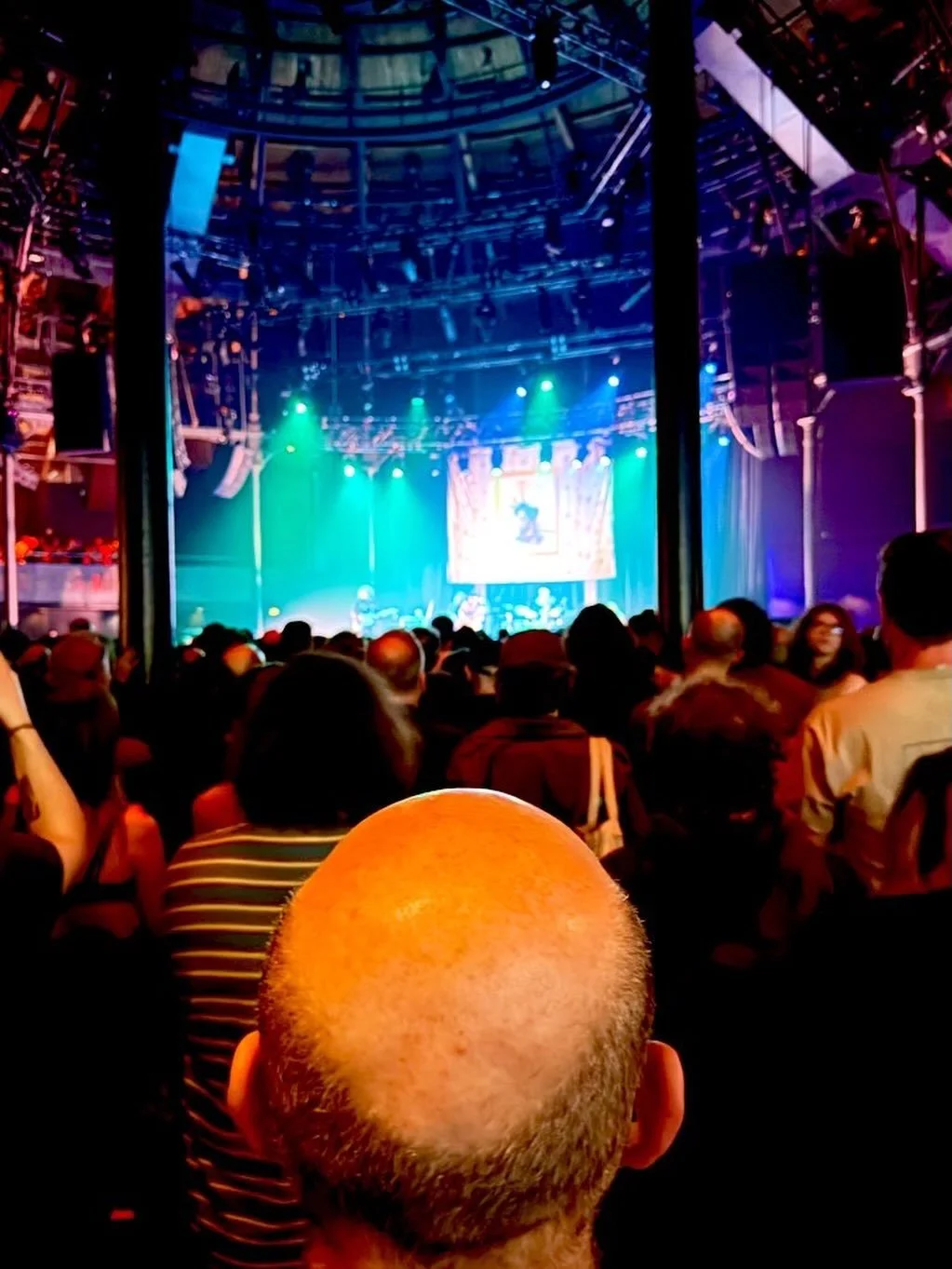 To the Roundhouse for @wednesday_gurl. A JFRS/Sunday Roast outing. &lsquo;We&rsquo;re a bit jittery - this is the biggest show we&rsquo;ve ever done&rsquo;. They pulled it off.