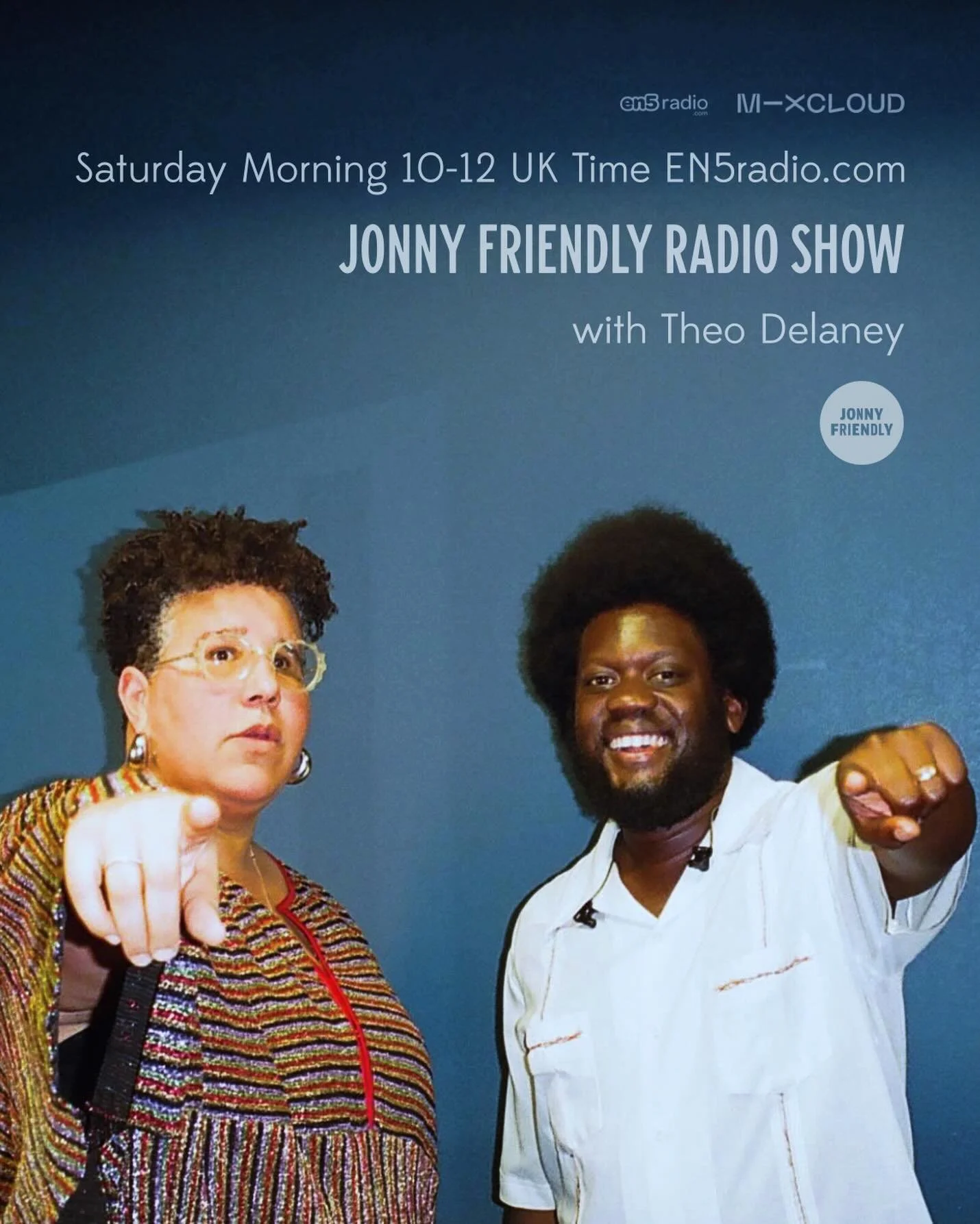 🎶&rdquo;&hellip; I already feel like doing it again , honey&hellip;&rdquo;🎶

📻en5radio.com
⏰ Saturday 1000-1200 UK Time
@jonnyfriendlyradioshow with @theodelaney
#mixcloud 
#newmusic #oldmusic #radioshow