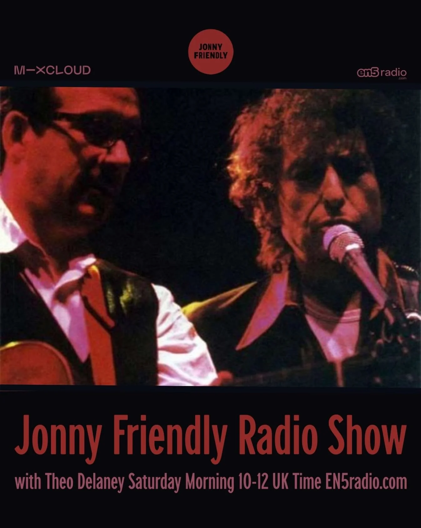🎶&ldquo;&hellip; Nothing stays the same. No one needs to cry&hellip;&rdquo;🎶

📻en5radio.com
⏰ Saturday 1000-1200 UK Time
@jonnyfriendlyradioshow with @theodelaney
#mixcloud

#americana #reggae #jazz #rock