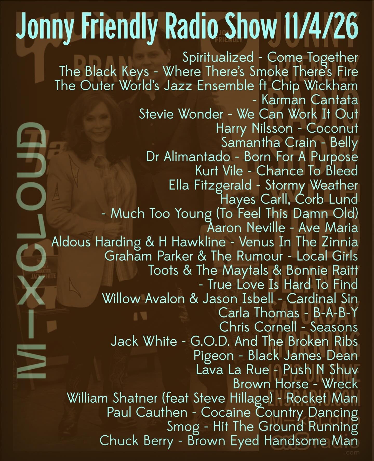 Today&rsquo;s show - you can get it on Mixcloud. Thanks for listening 🙏🏻✌🏻❤️