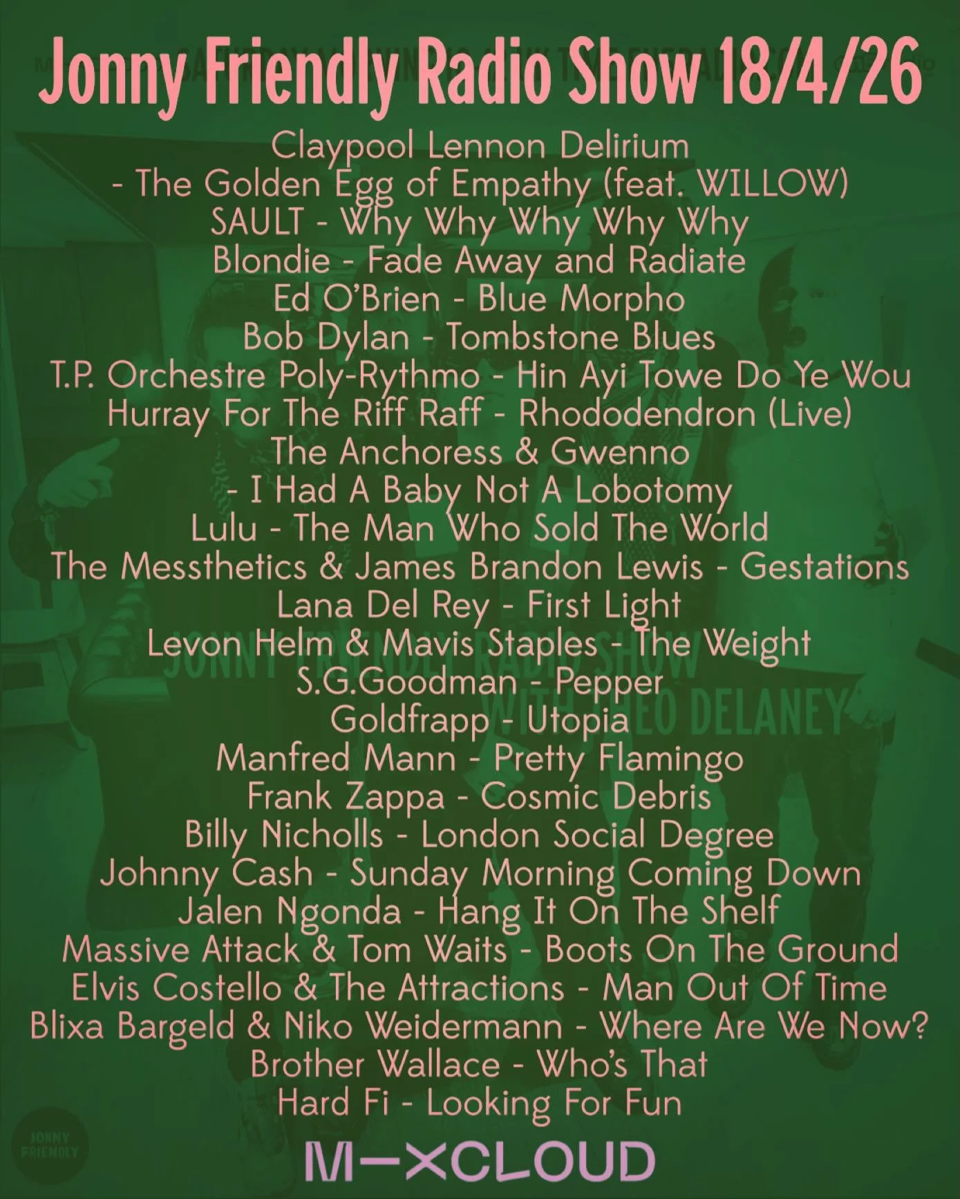 Today&rsquo;s JFRS component parts. It can be found on #mixcloud 🙏🏻✌🏻❤️