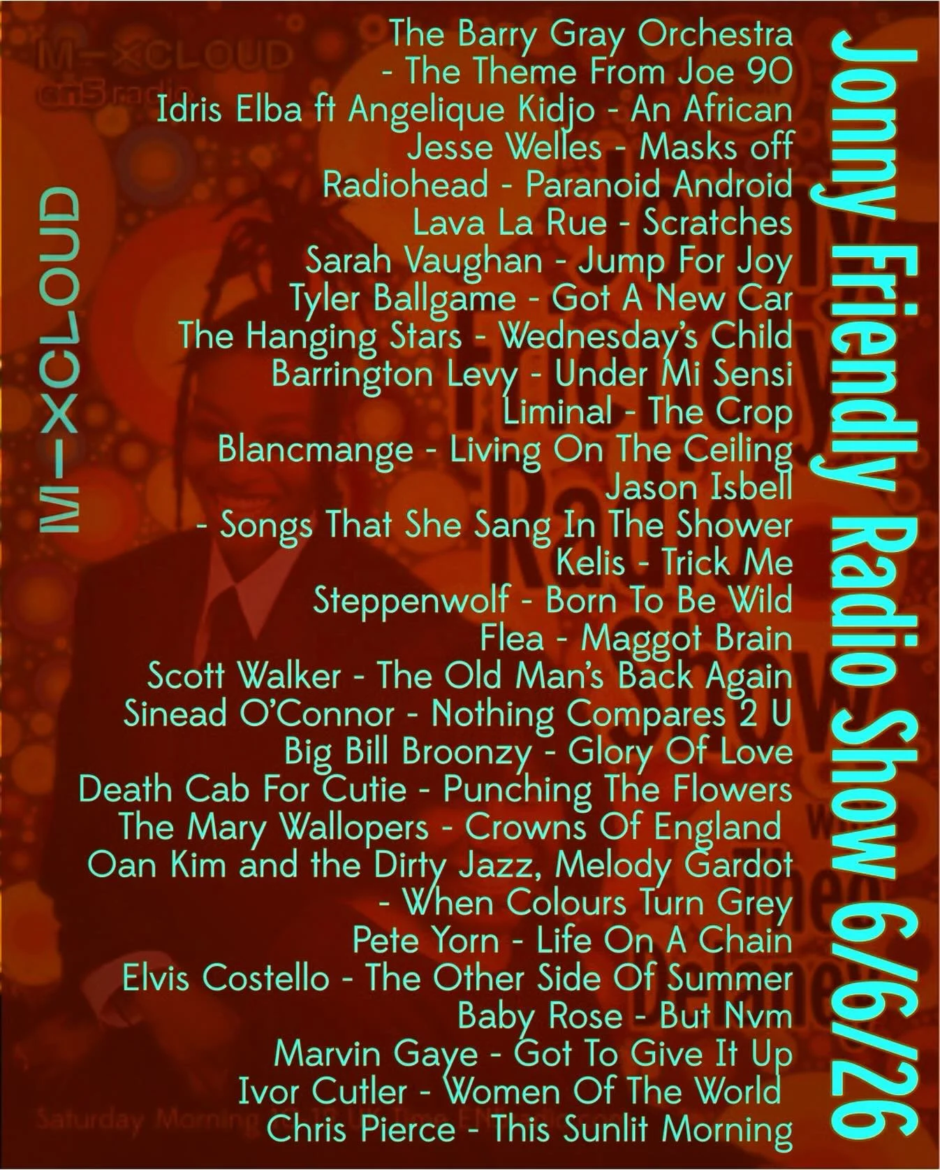 Today&rsquo;s JFRS - it&rsquo;s on #mixcloud 🙏🏻✌🏻❤️