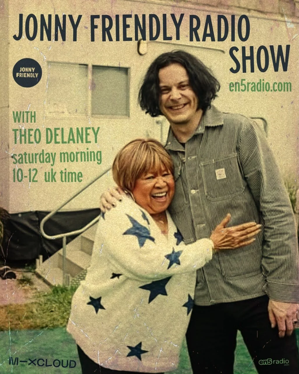 &ldquo;&hellip; Take your sheet off your face boy
It's a brand new day&hellip;&rdquo;🎶

Saturday Morning 
🕙🕛1000-1200 London Time
EN5RADIO.COM

MIXCLOUD

@theodelaney @jonnyfriendlyradioshow