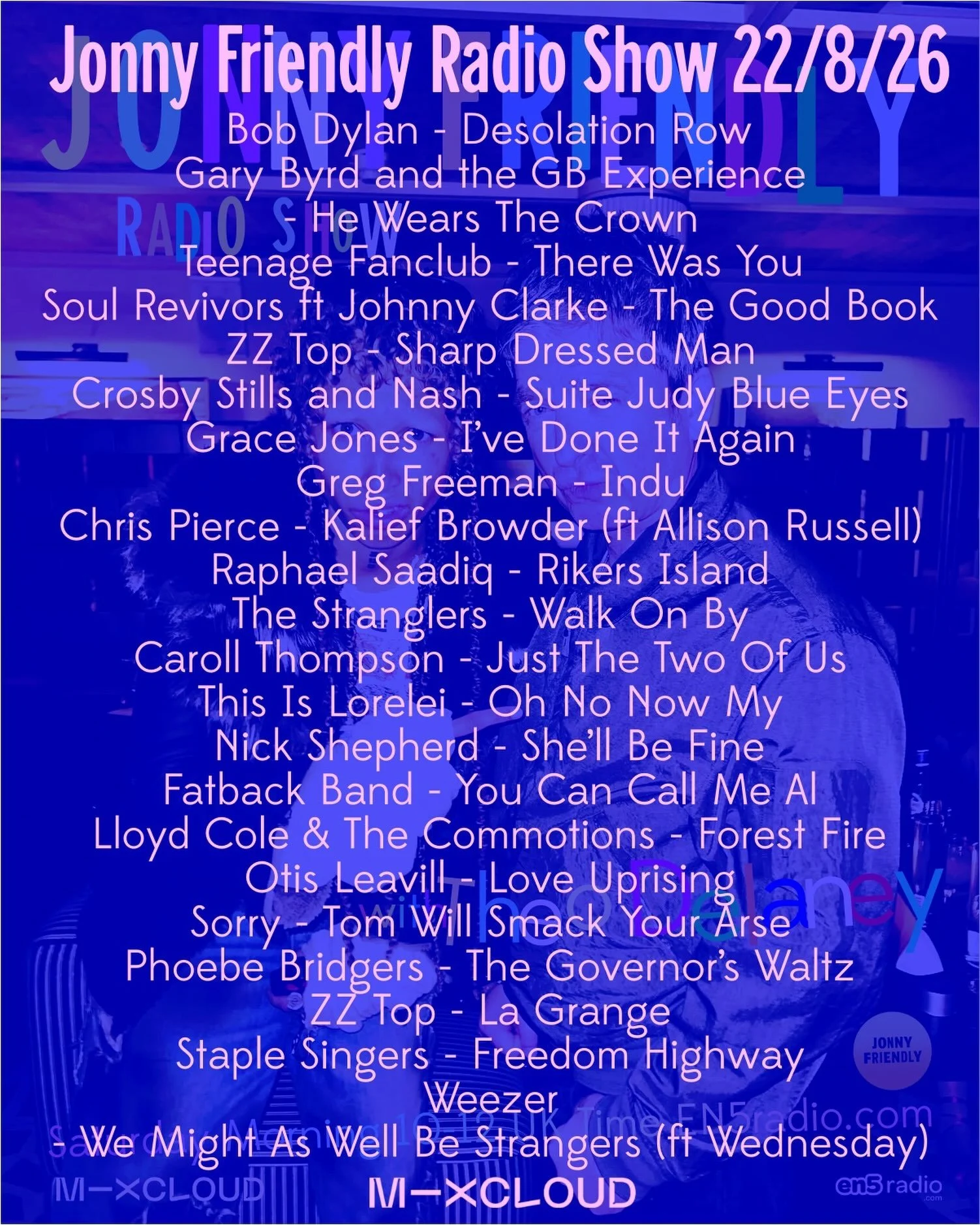 Today&rsquo;s show - it&rsquo;s available on #mixcloud 🎶✌🏻❤️
