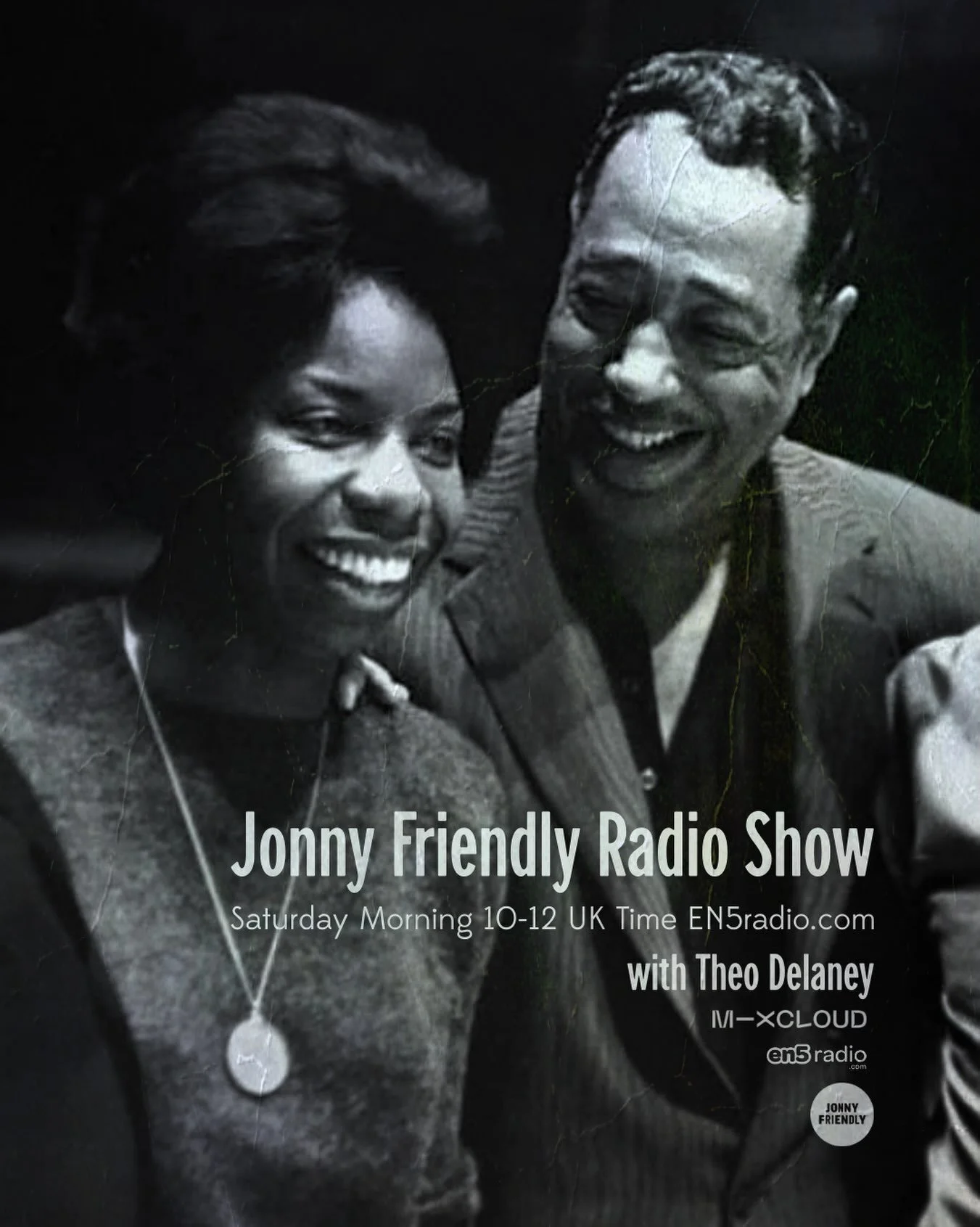 🎶&ldquo;&hellip;Made up my mind and I won&rsquo;t turn around
&hellip;&rdquo;🎶

Saturday 
🕙🕛1000-1200 London Time
EN5RADIO.COM

MIXCLOUD

@theodelaney @jonnyfriendlyradioshow