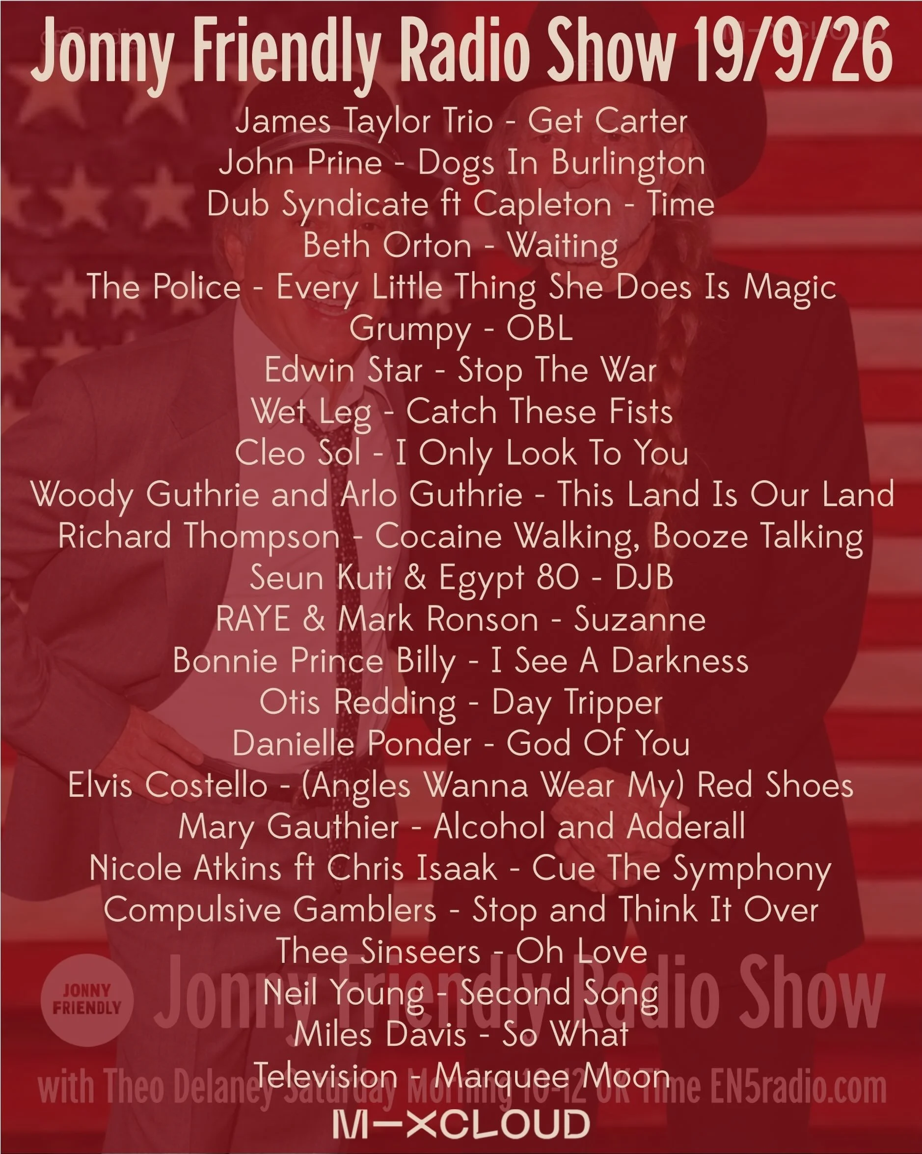 Today&rsquo;s show - it&rsquo;s on Mixcloud 🎶🕺🏻✌🏻❤️