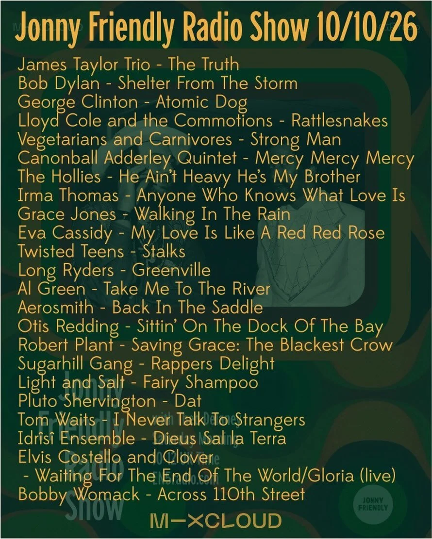 Today&rsquo;s music on the JFRS available for ever on Mixcloud ✌🏻❤️