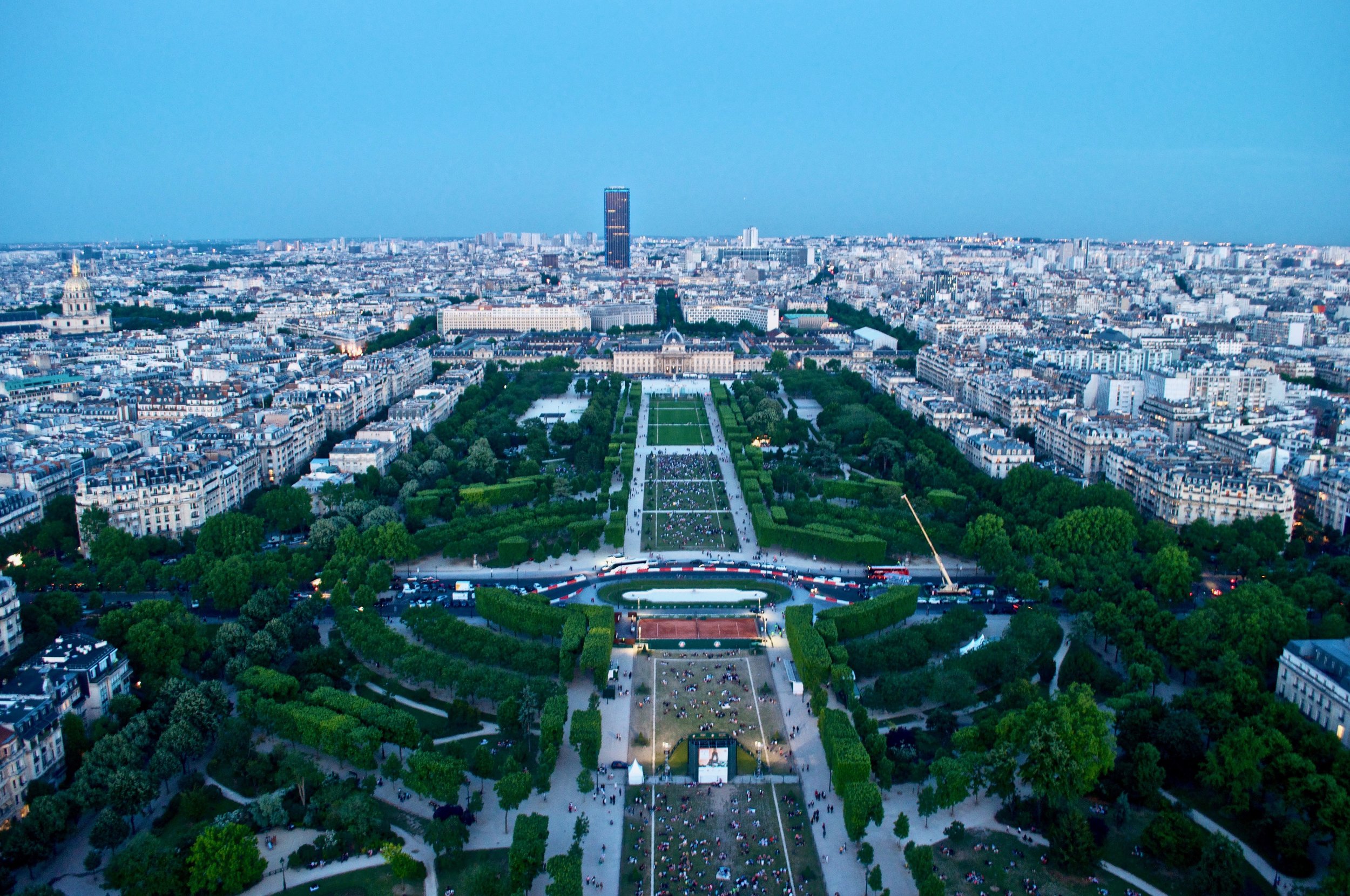 View from the Eiffel Tower, Paris, France - The Ultimate Northern France Itinerary