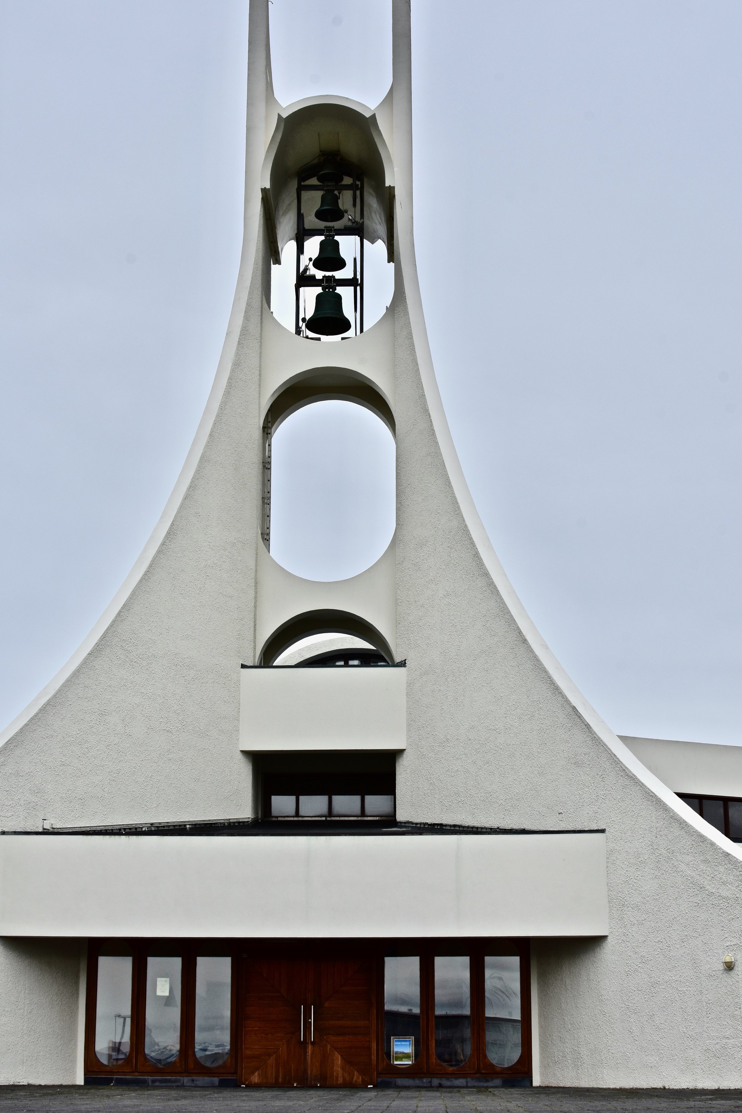 Stykkishólmskirkja in Stykkishólmur, Iceland
