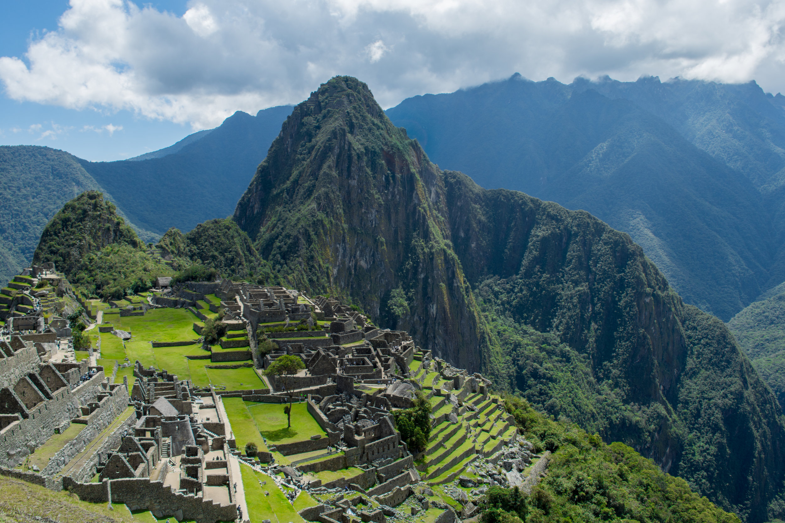 Machu Picchu in the Sacred Valley, Peru