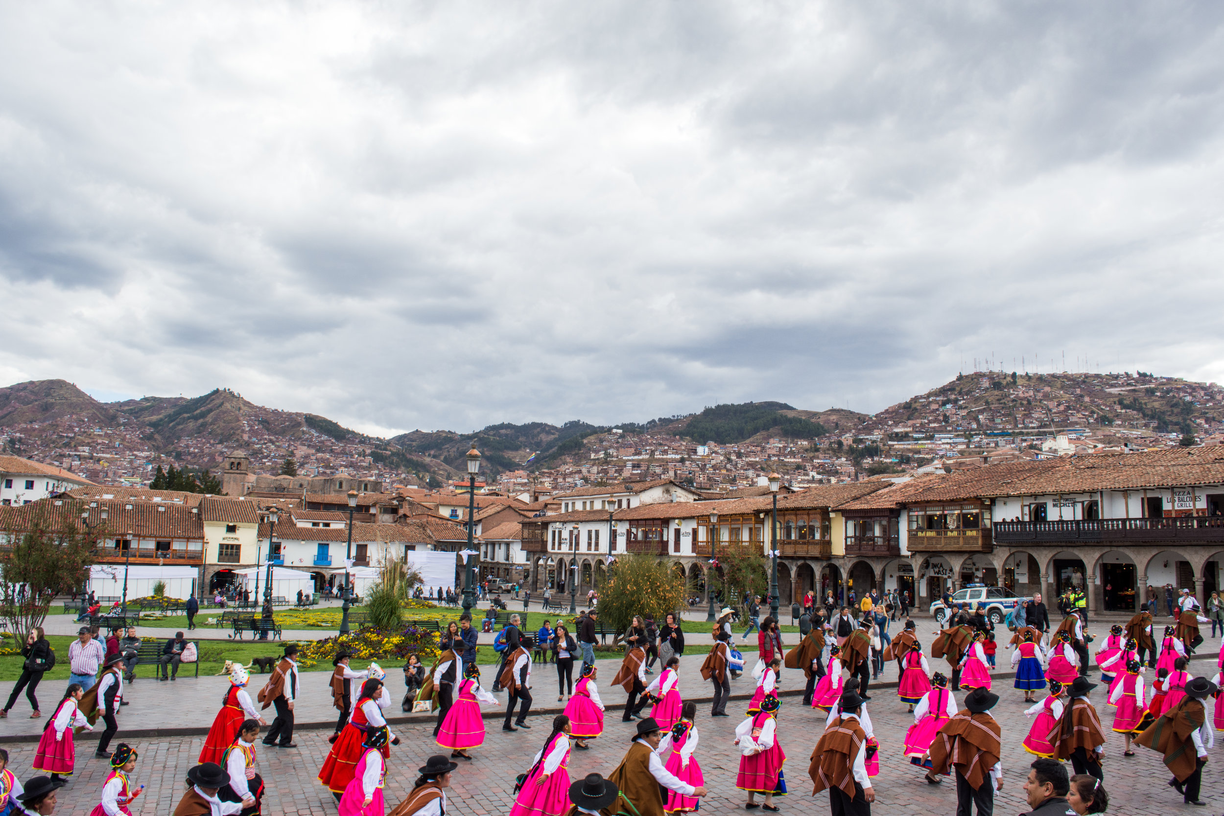 Festival in Plaza de Armas