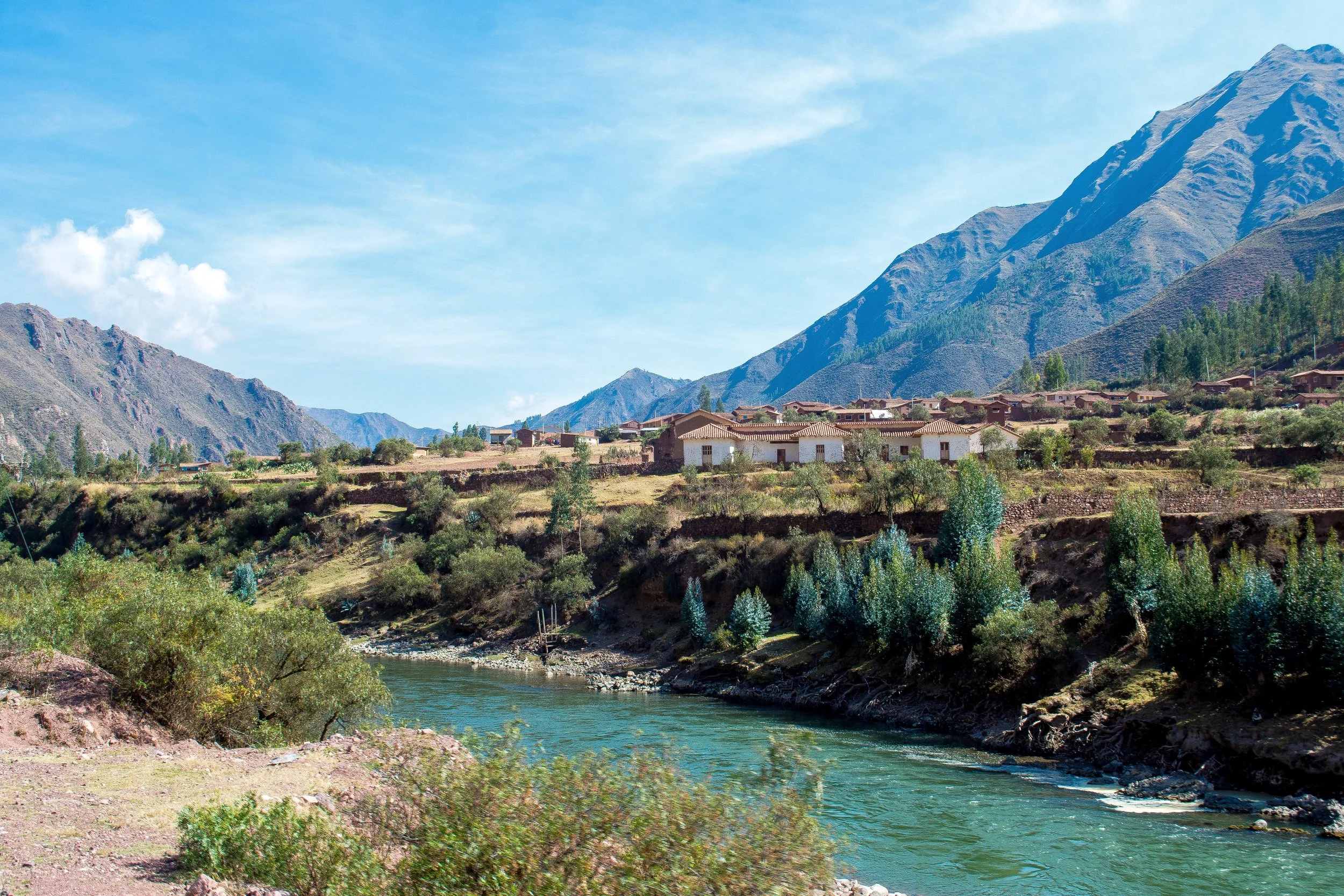 View of Urubamba River from the Train