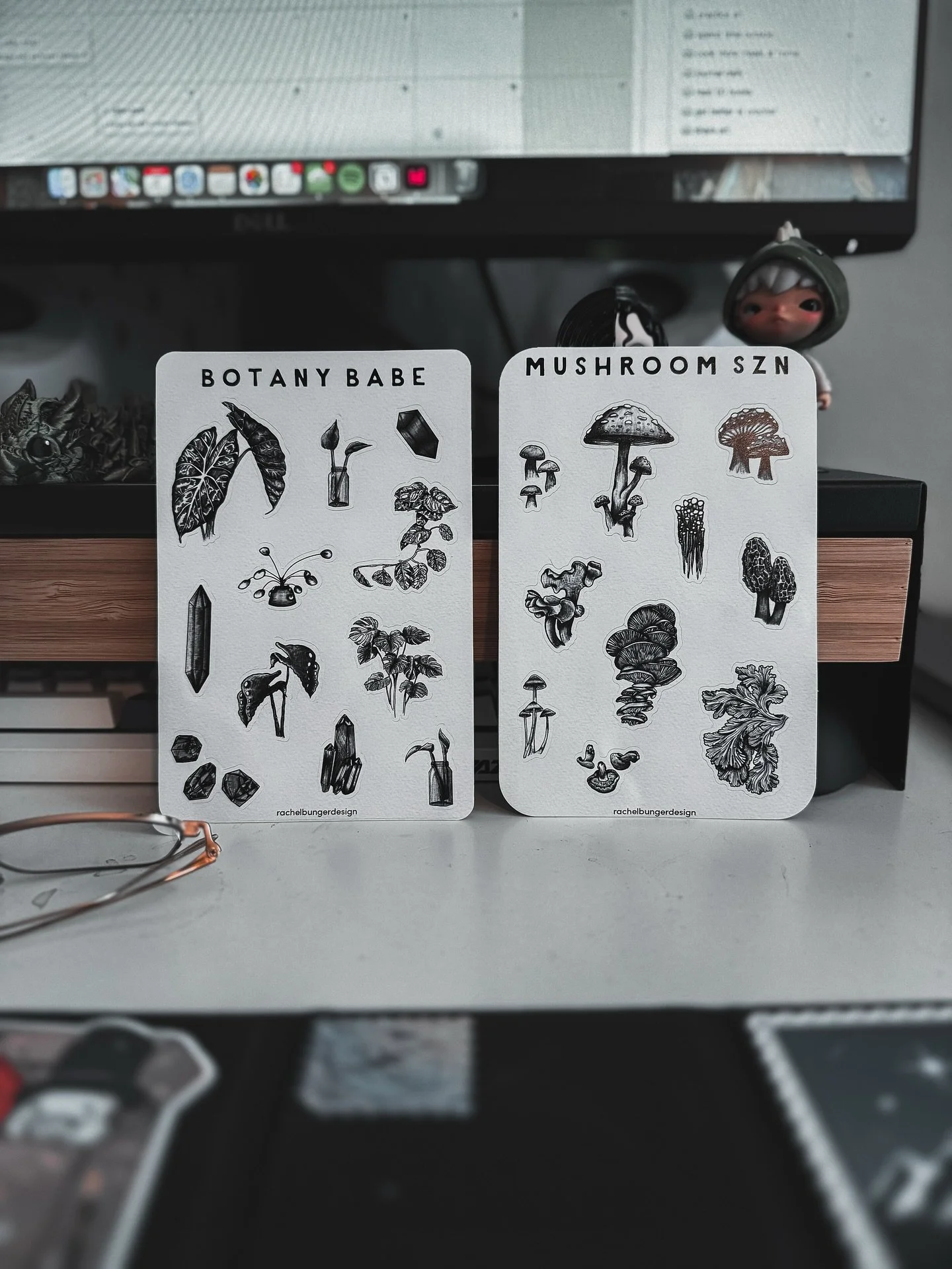 the ogs ˚ ༘ .˚🌱୭ ˚. 

hi! just a friendly reminder that i have these beauties still in stock. if you like moody, gothic cottagecore inspired art, check out my shop!

www.cursebreakersstudio.com/shop