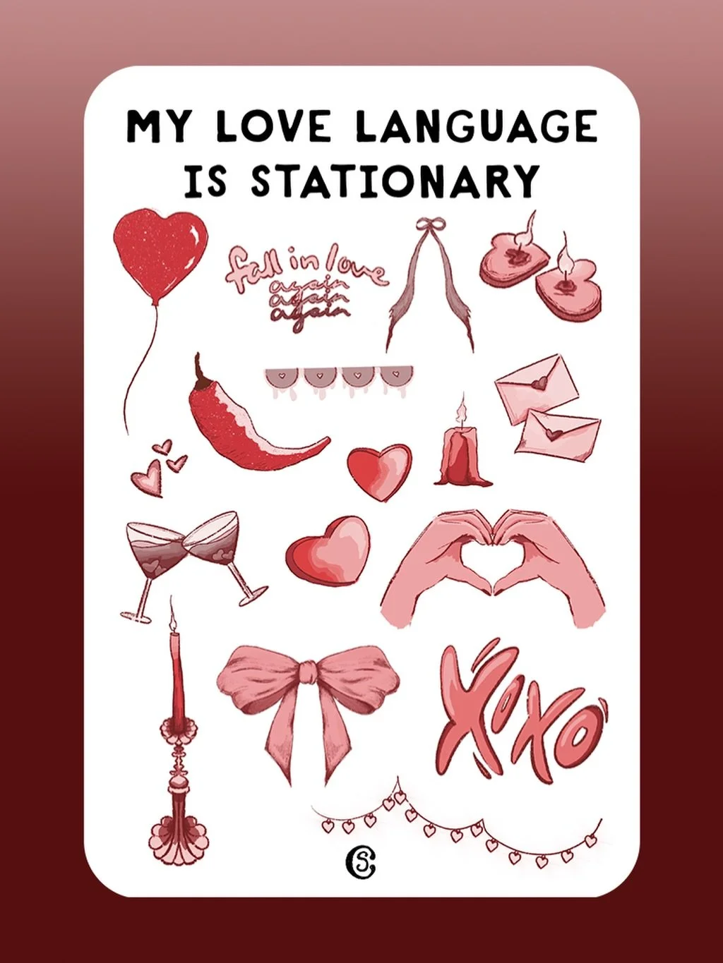 hey my lovelies!! happy february. here is this month&rsquo;s patreon mail club sticker sheet! i love her she is so cute &hearts;️🧸💌🏹 these are absolutely going all over my planner this month. i will also be mailing some other goodies along with th