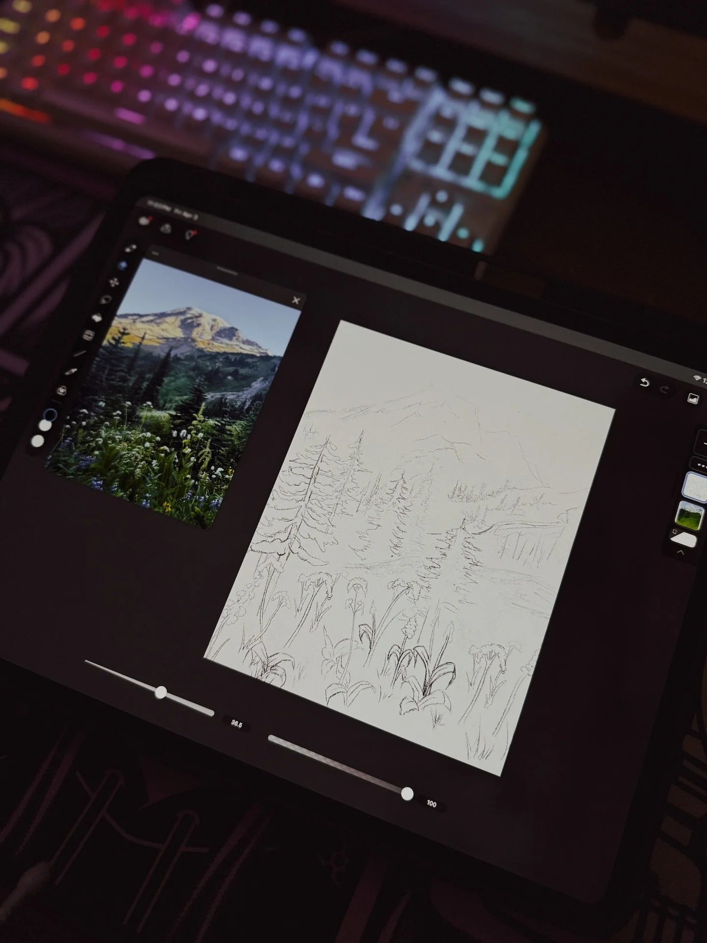 just a girl sketching and trying to master clip studio paint