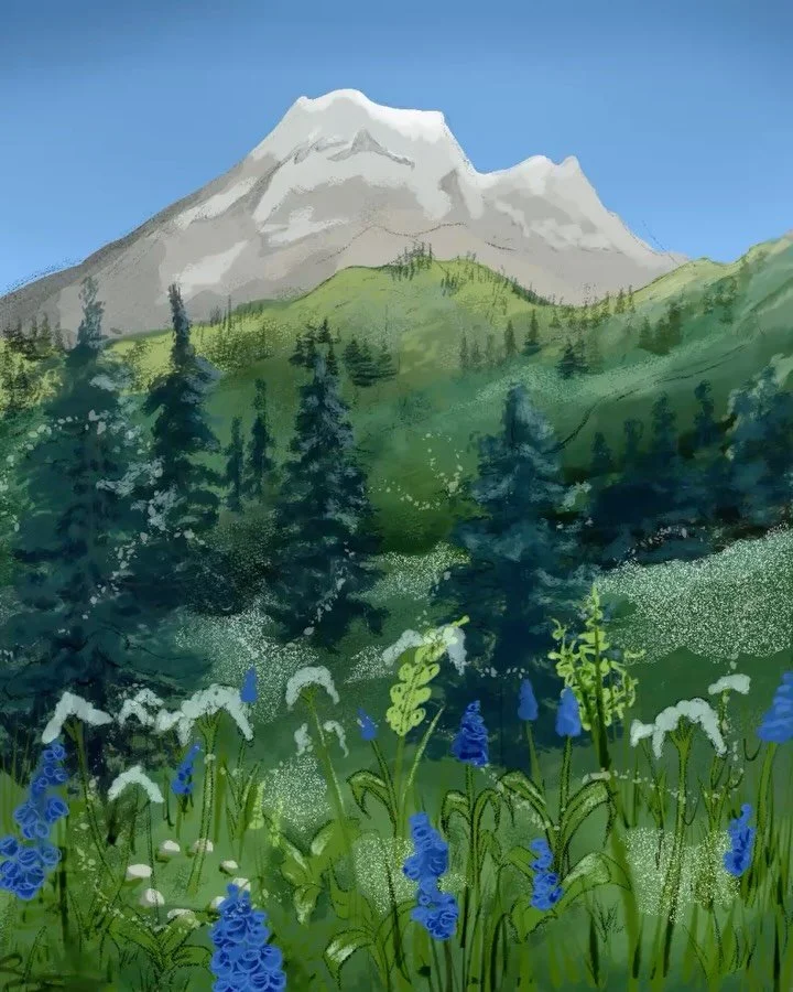🏔️🪻🌱