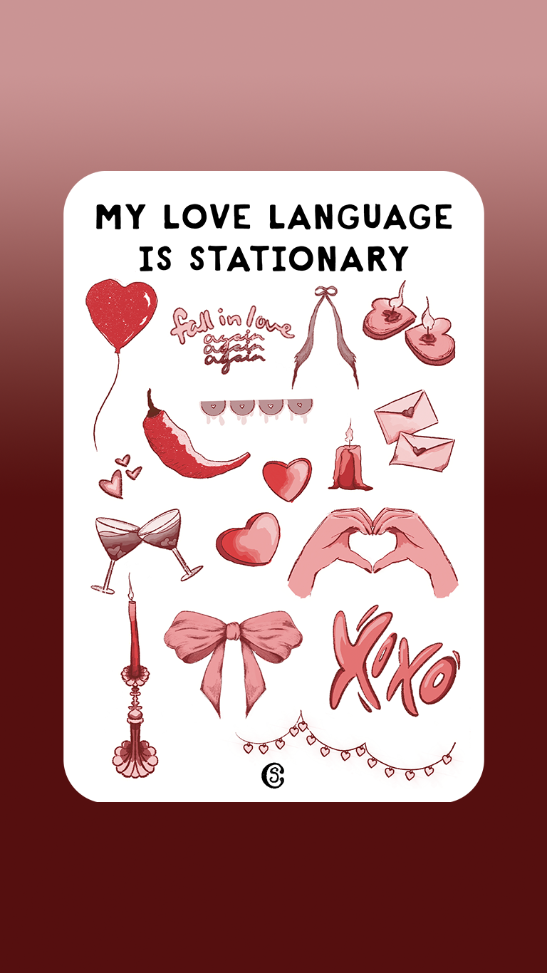 My Love Language is Stationary