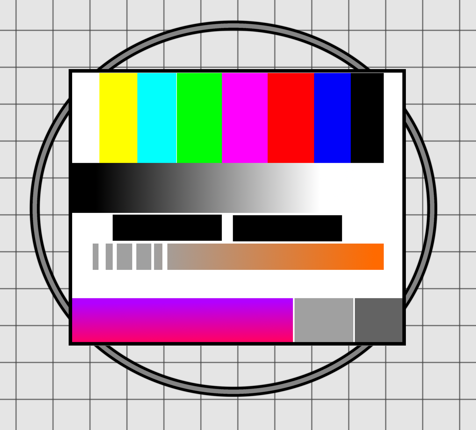 Test. Тестовое изображение. Сетка вещания телевидения. Тестовое изображение ТВ. Телевизионная заставка.