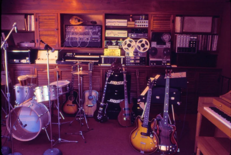 Don Muro's studio in 1974