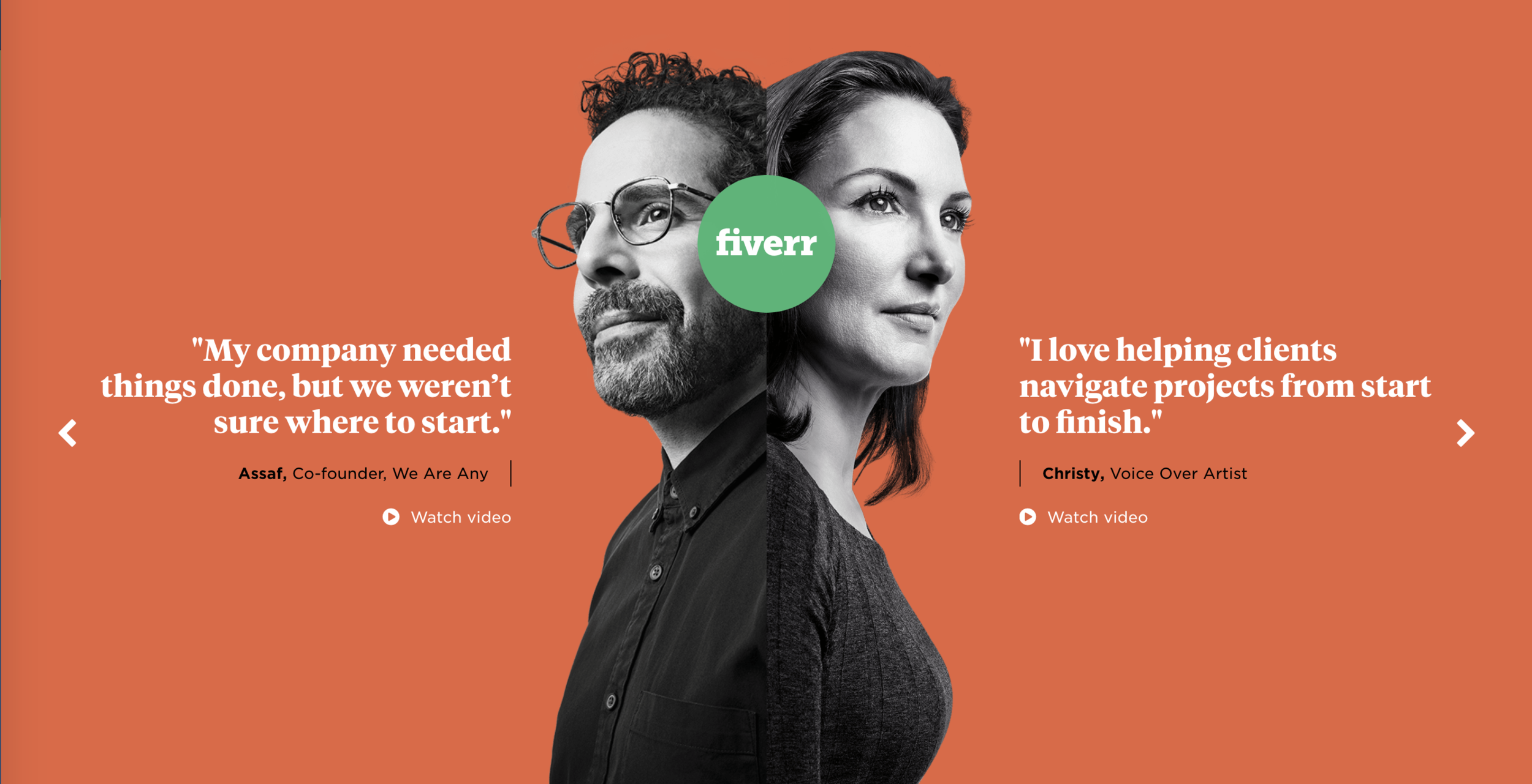 Fiver campaign website banner