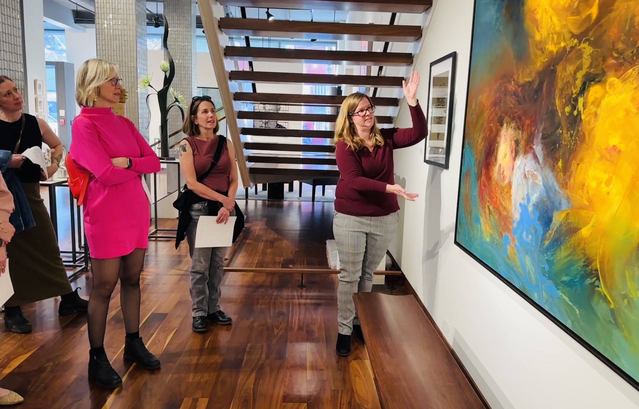 Art gallery tour asheville, NC