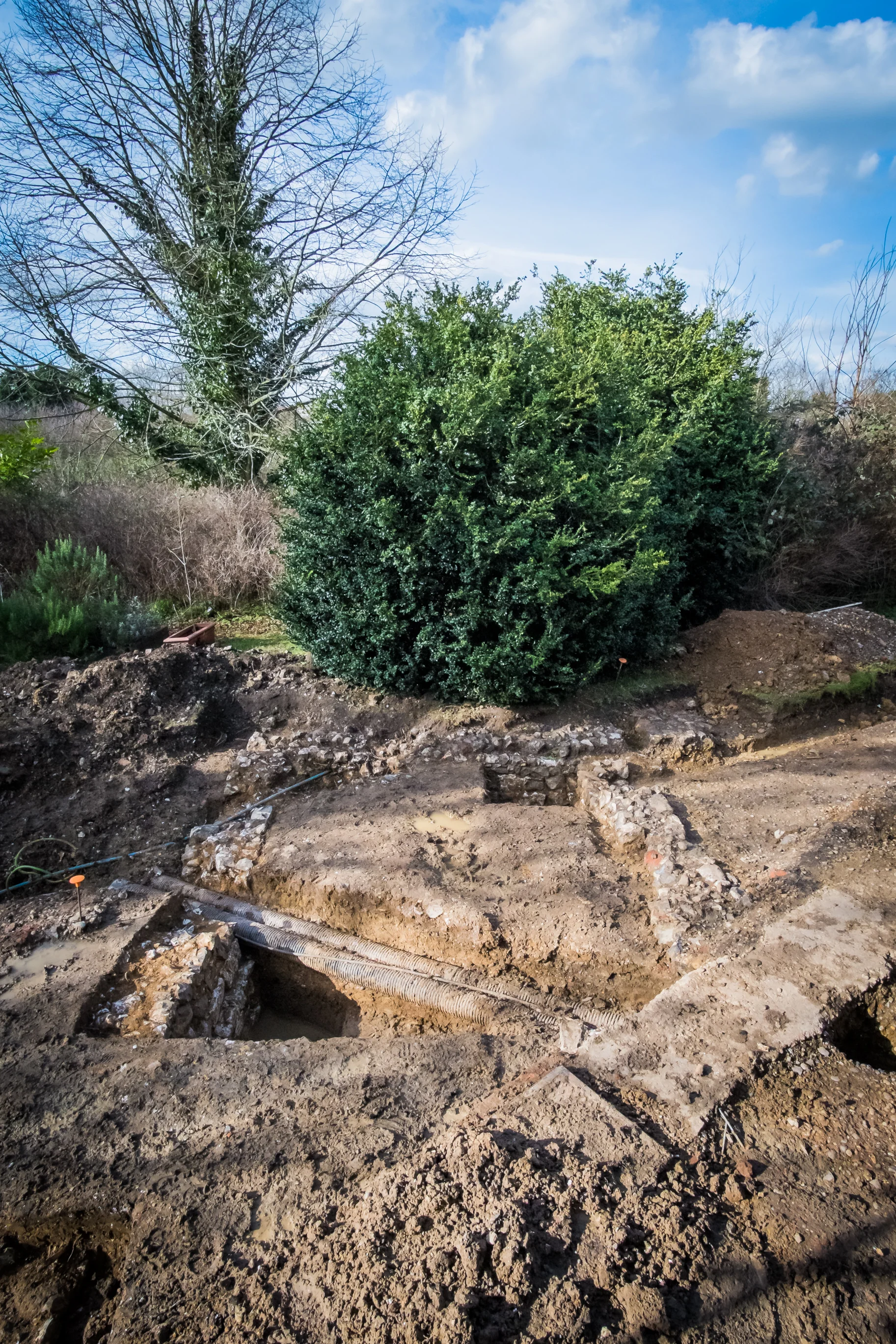 Finding hidden archaeology during HLF funded renovation of historic building