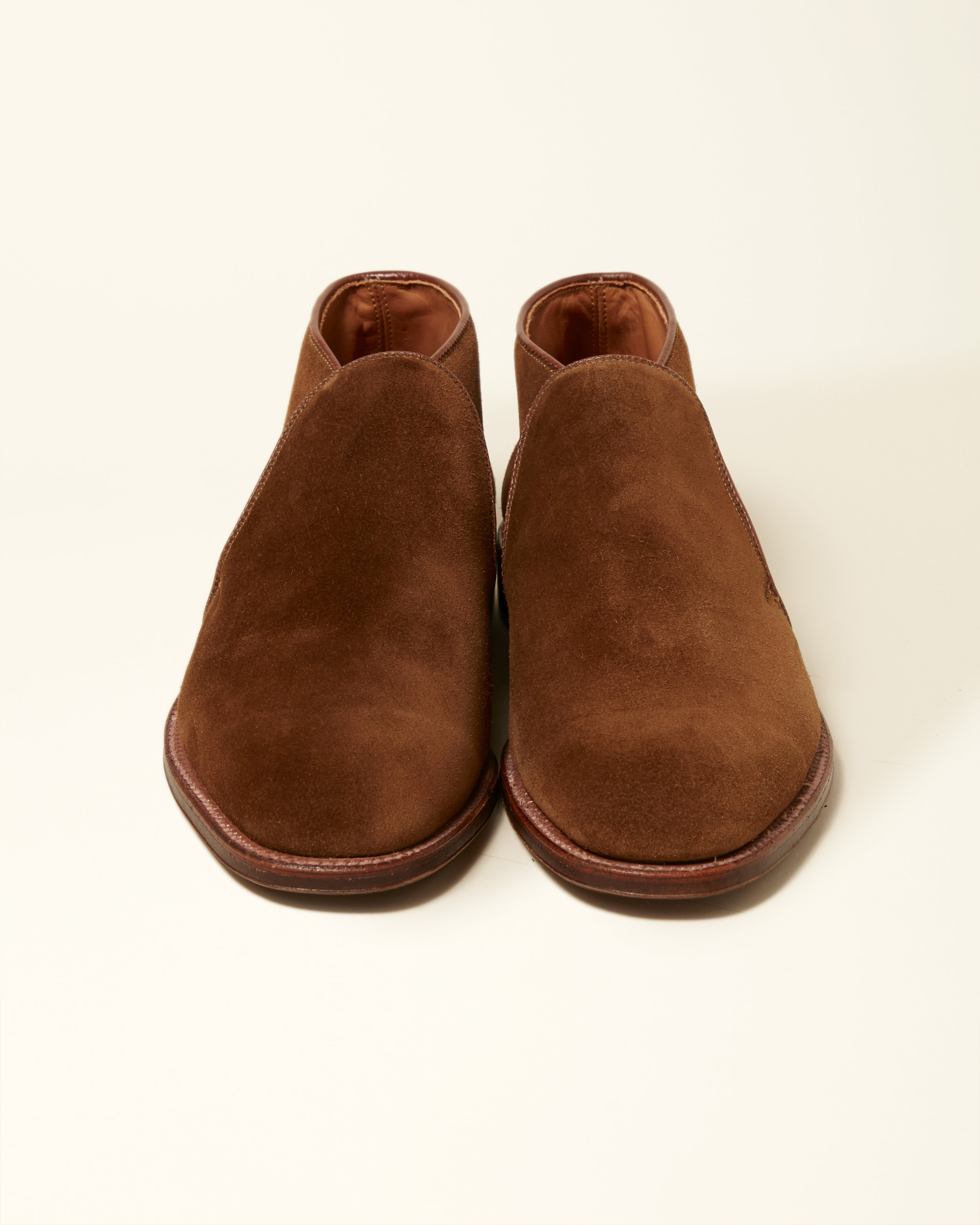 Snuff Suede Slip On Chukka Boot 