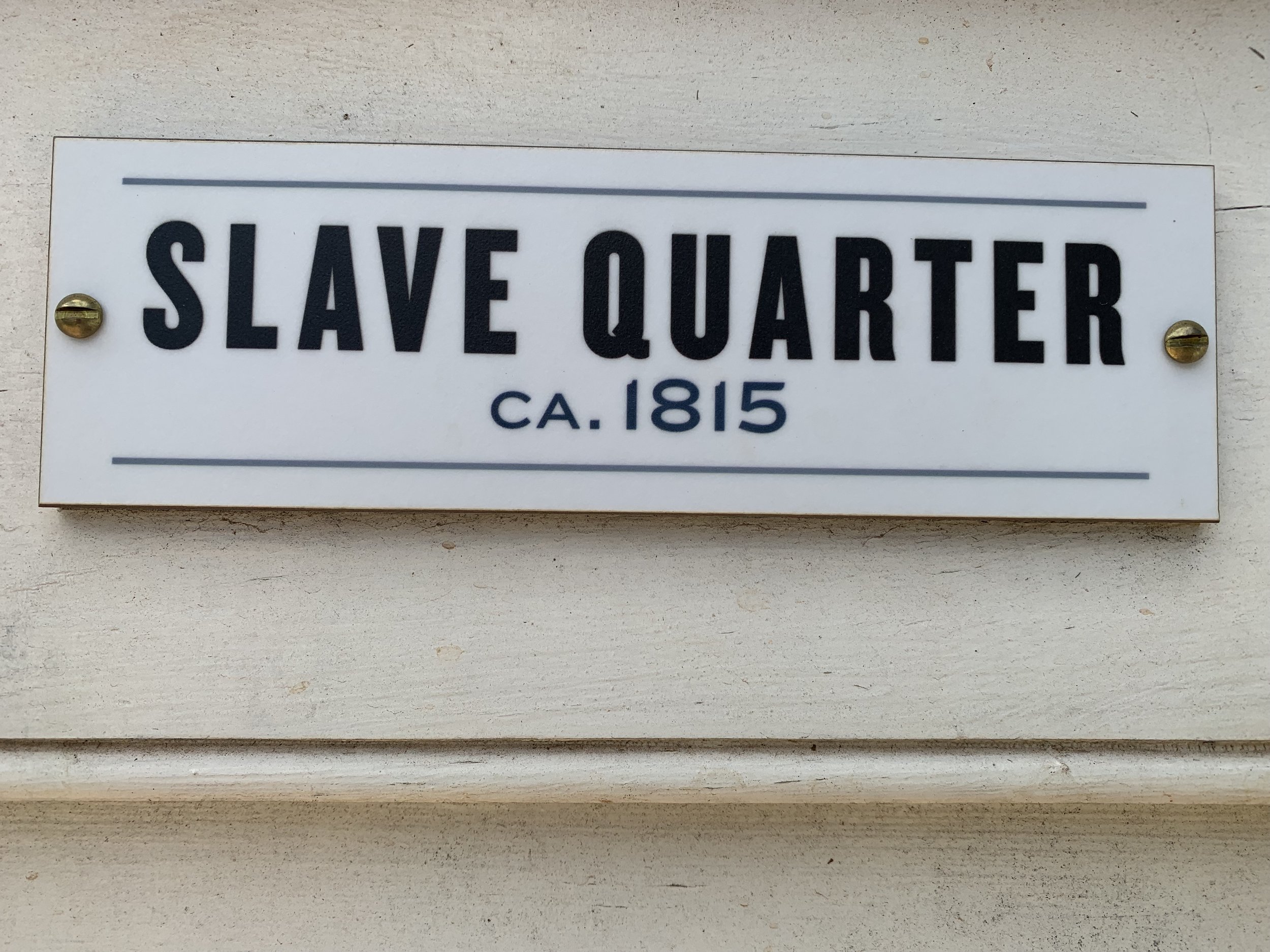  Slave Quarter, Montpelier. Created by  Proun Design , The Montpelier Foundation. Photo by Renée Ater, August 2019. 