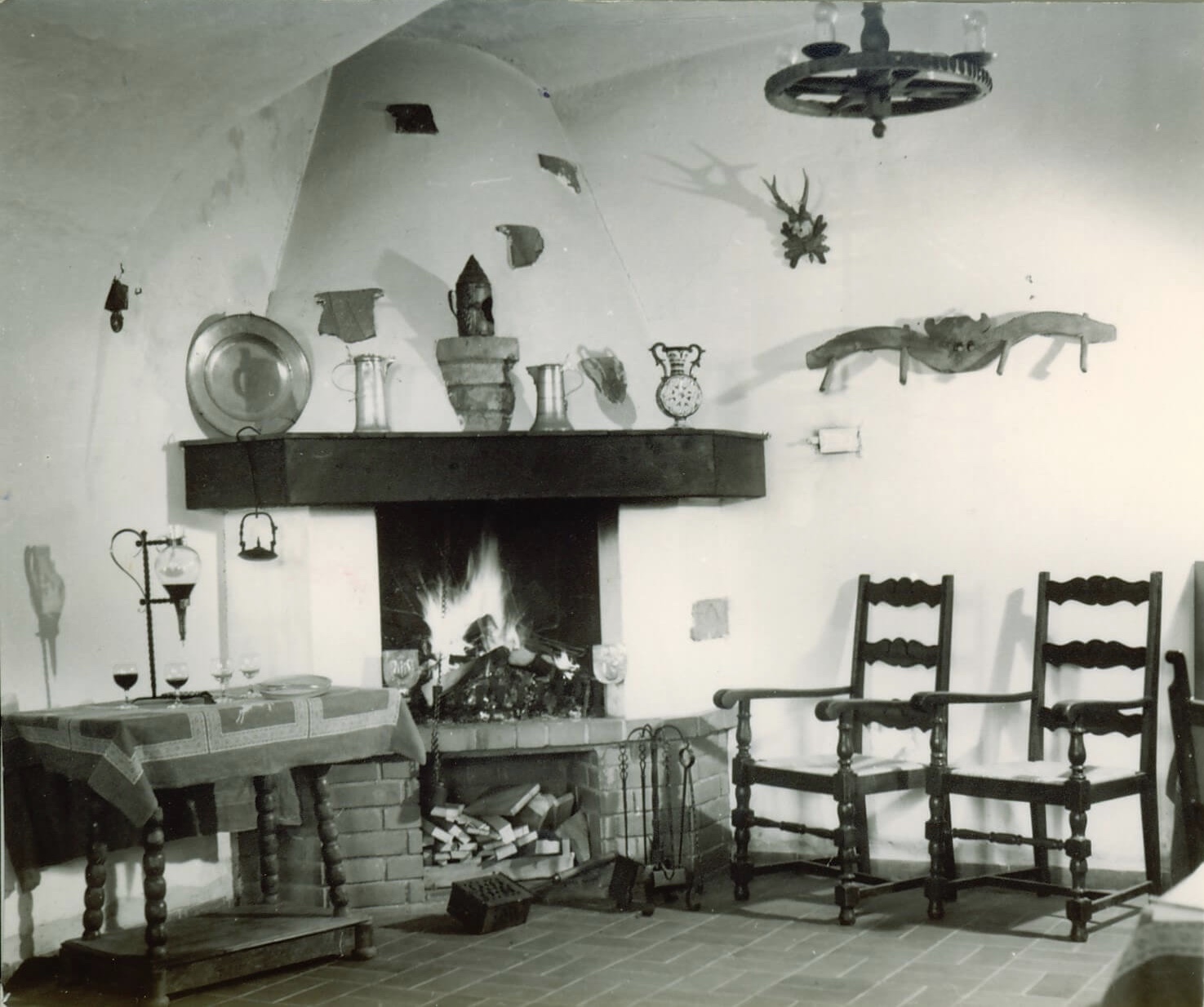 Das Kaminstüberl anno 1969