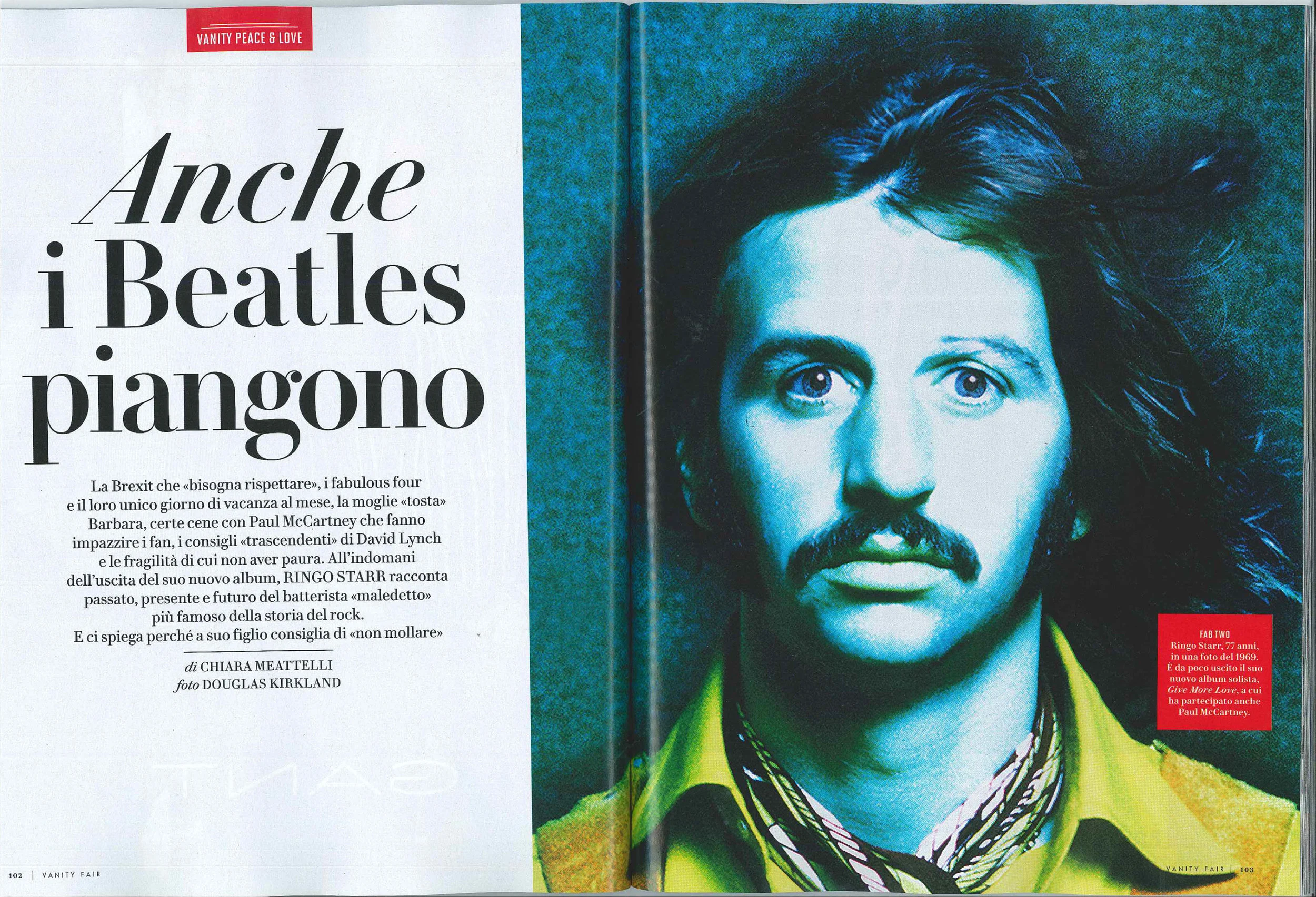 Vanity Fair: Ringo Starr interview