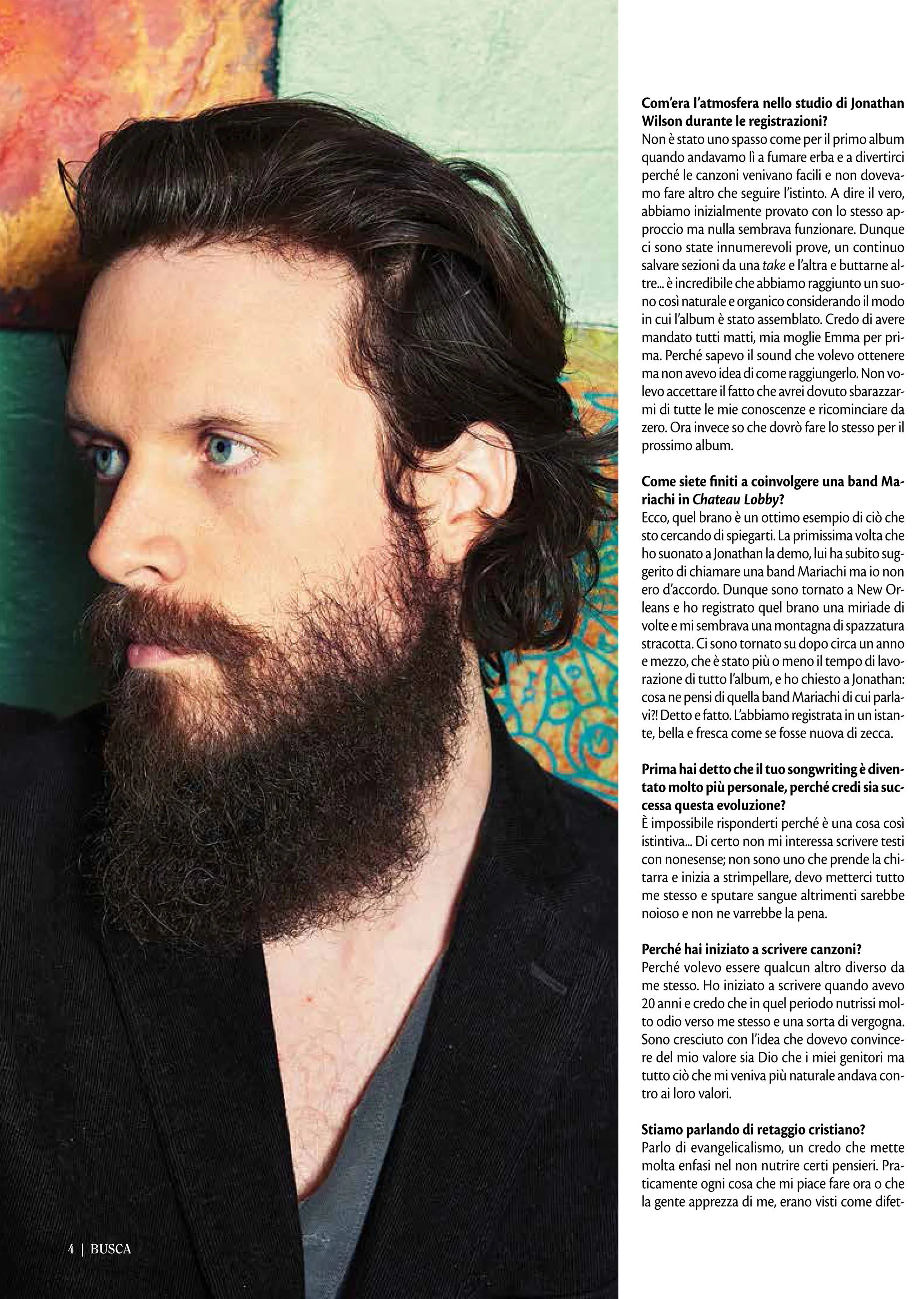 Buscadero: Father John Misty interview & photos