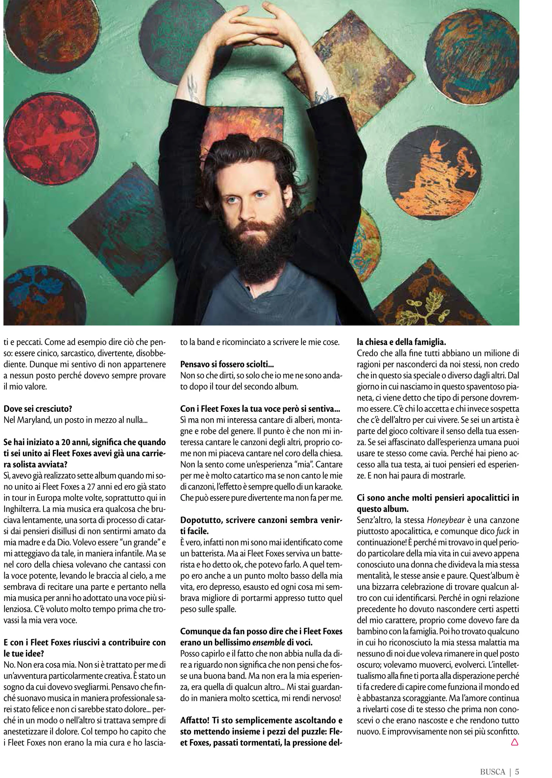 Buscadero: Father John Misty interview & photos
