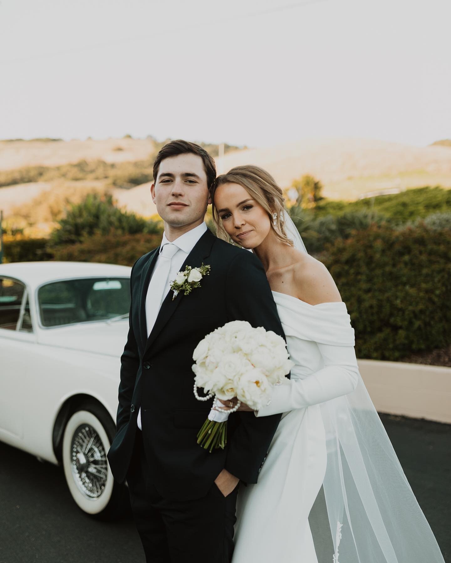 The first day of forever 🤍 #MoondanceBride Sydney riding off into the sunset in Scarlet by @theiacouture, paired with @untamedpetals veil and accessories.

Her story: &ldquo;My dress was AMAZING and I loved picking it out at Moondance, as soon as I 