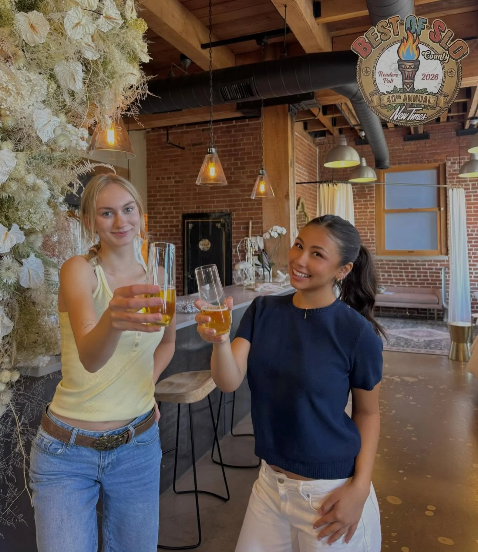 WE DID IT AGAIN! 🤍 We&rsquo;re beyond honored to be named @newtimesslo Best Bridal Shop in San Luis Obispo for another year! Being recognized year after year means everything to us, but what truly matters is the incredible brides who trust us with s