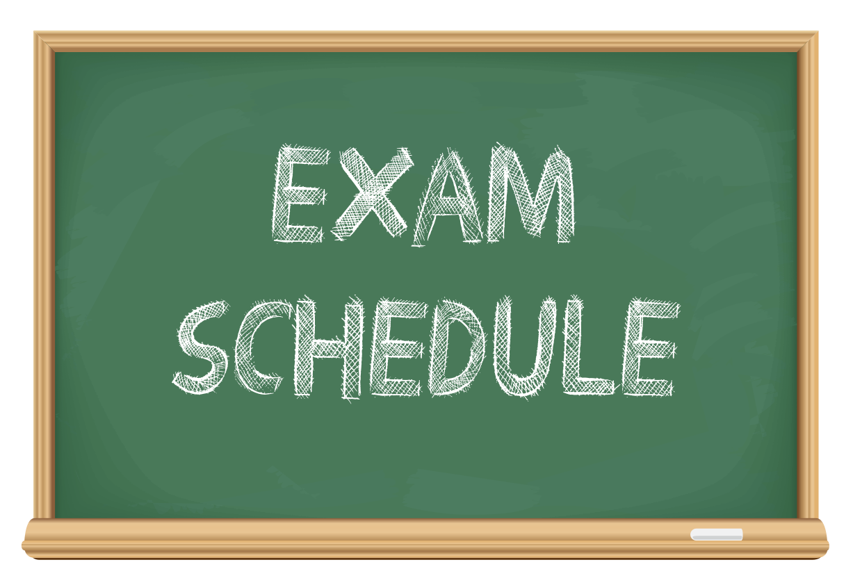 Exam Schedule