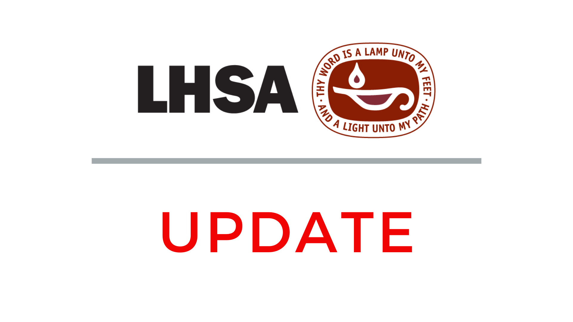 Update from The Superintendent